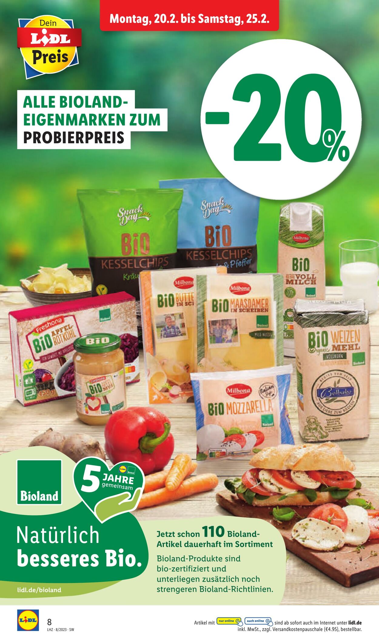 Prospekt Lidl 20.02.2023 - 25.02.2023