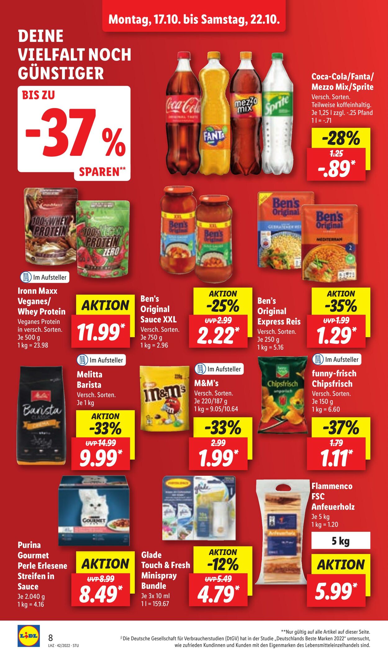 Prospekt Lidl 17.10.2022 - 22.10.2022