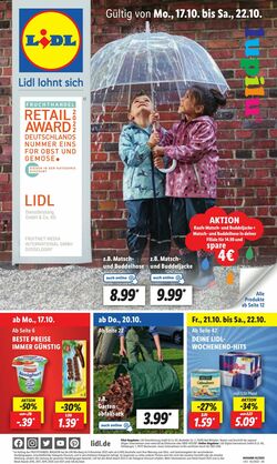 Prospekt Lidl 17.10.2022 - 22.10.2022