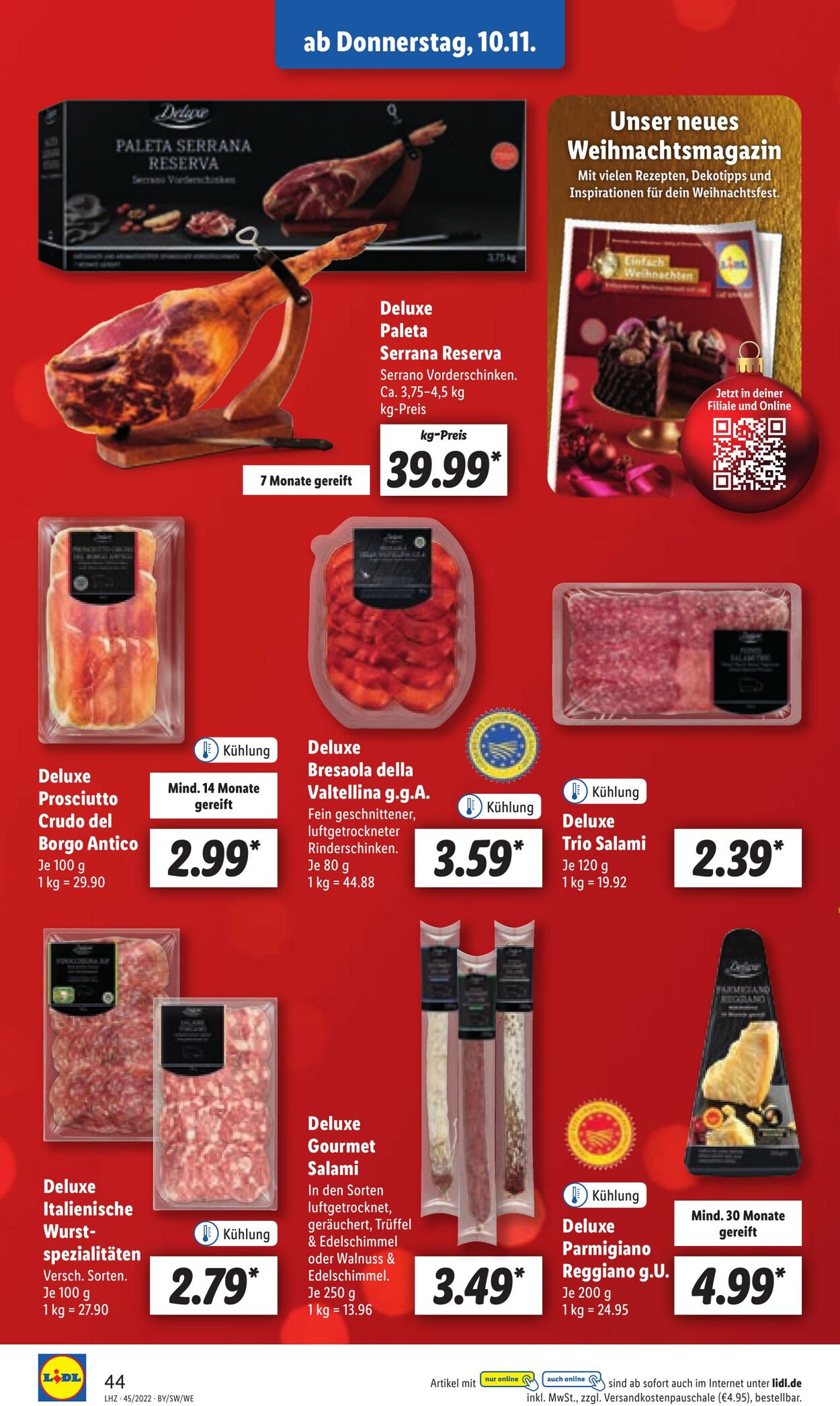 Prospekt Lidl 07.11.2022 - 12.11.2022