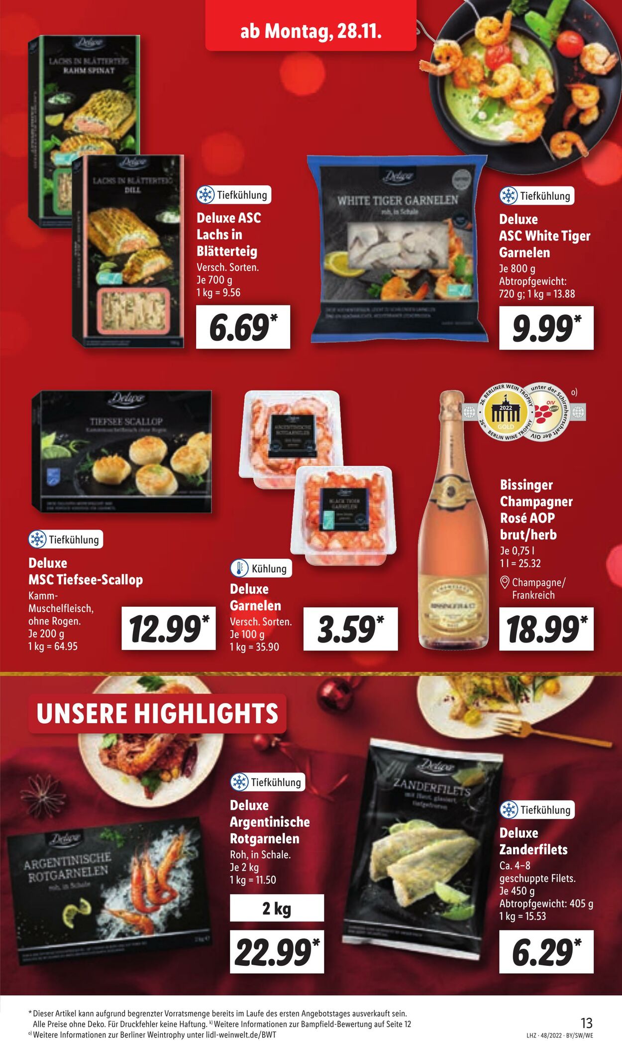 Prospekt Lidl 28.11.2022 - 03.12.2022