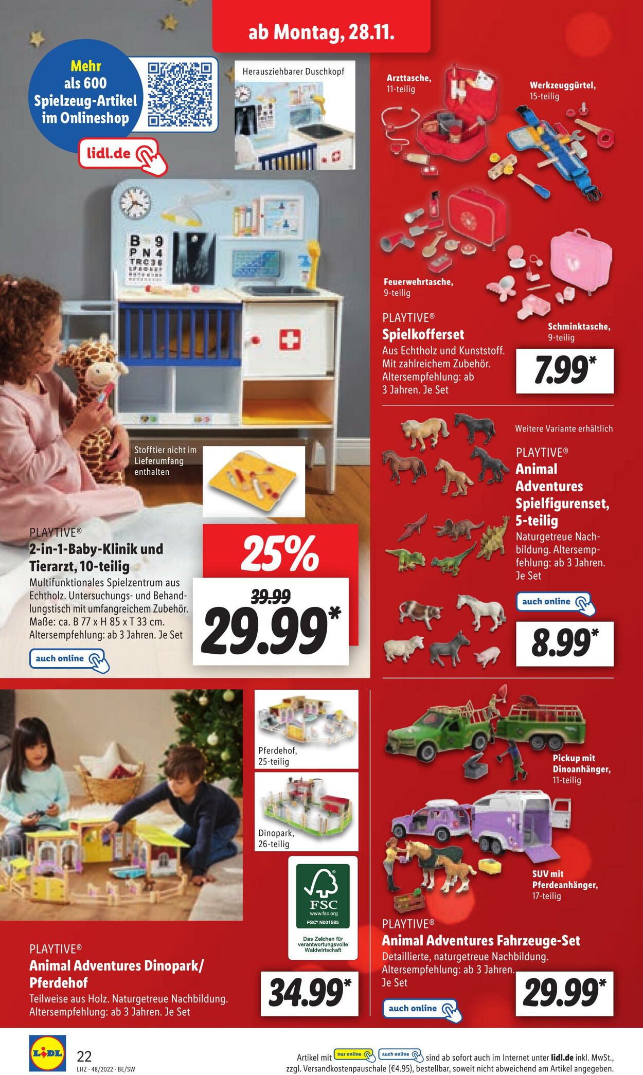 Prospekt Lidl 28.11.2022 - 03.12.2022