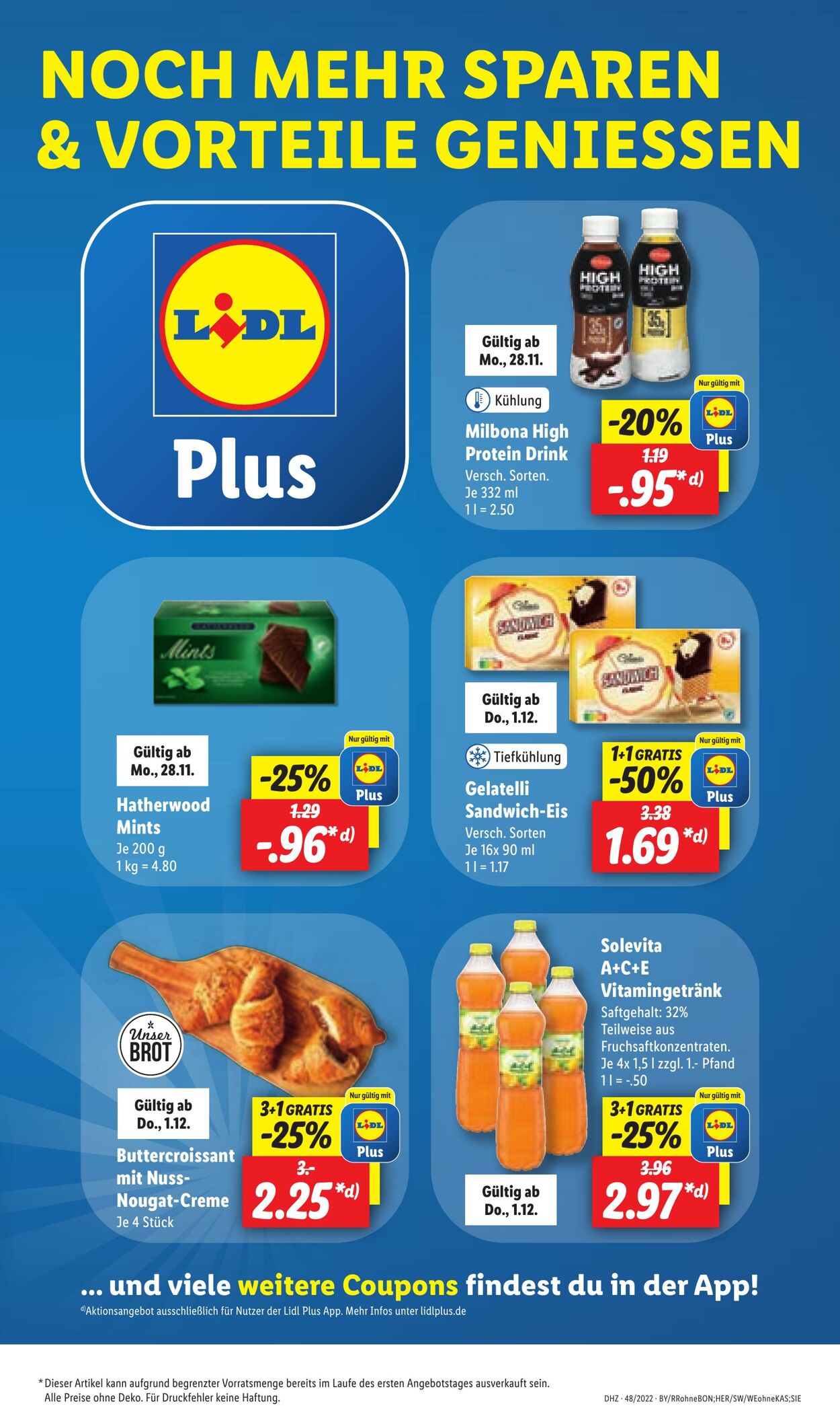 Prospekt Lidl 28.11.2022 - 03.12.2022