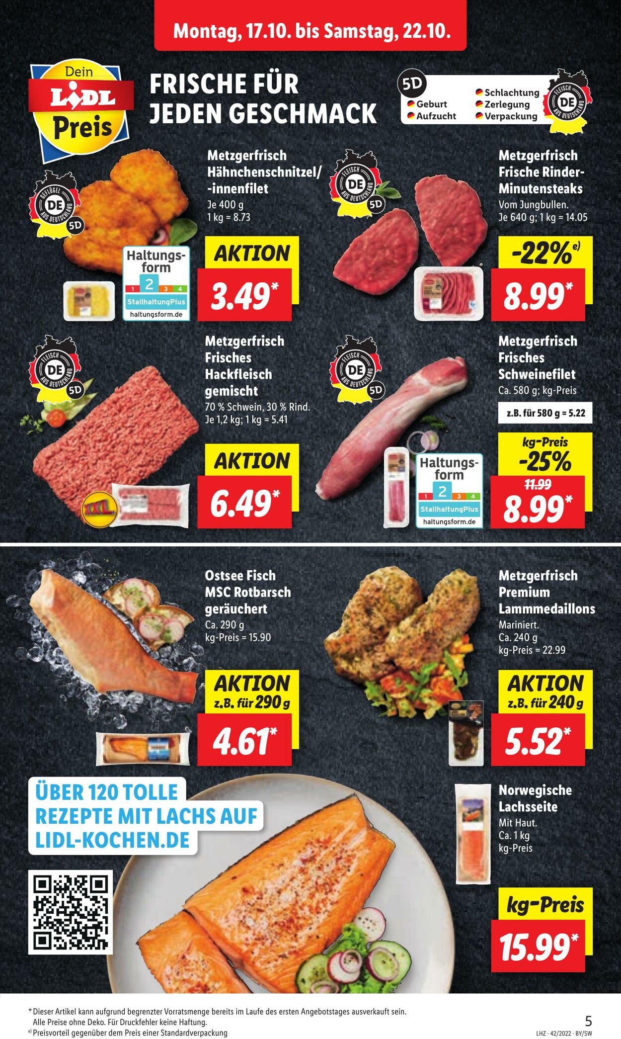 Prospekt Lidl 17.10.2022 - 22.10.2022