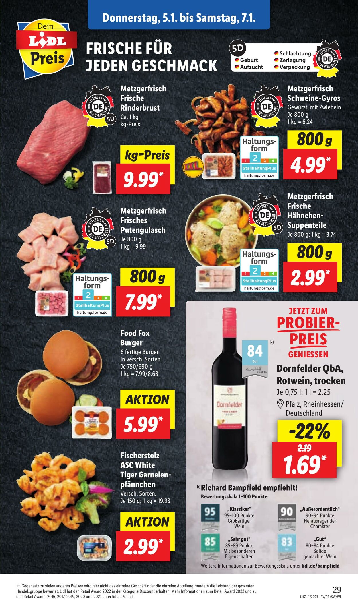 Prospekt Lidl 02.01.2023 - 07.01.2023