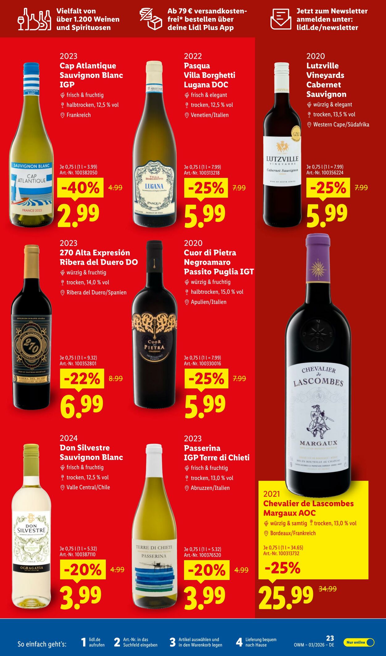 Prospekt Lidl 01.03.2026 - 31.03.2026