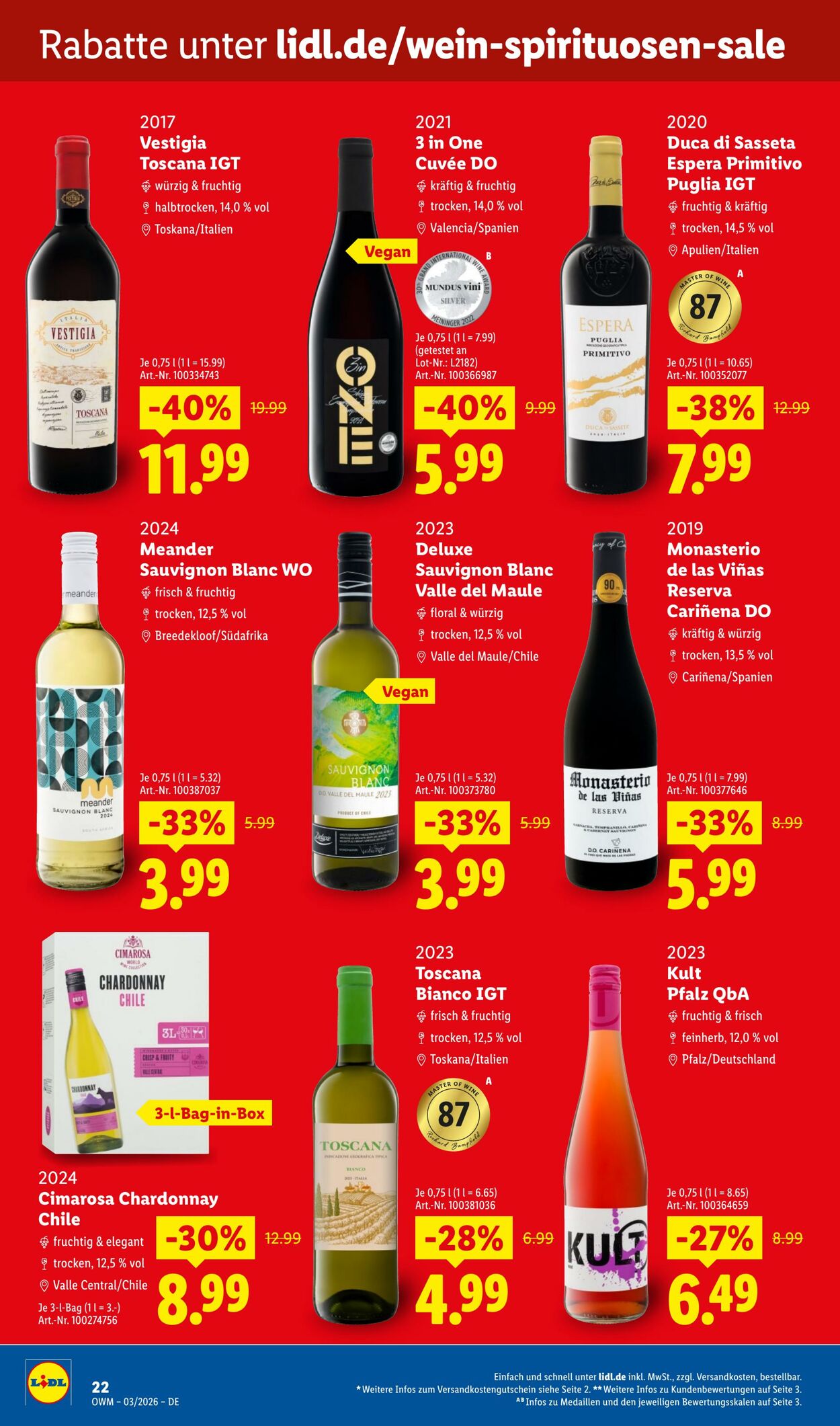 Prospekt Lidl 01.03.2026 - 31.03.2026