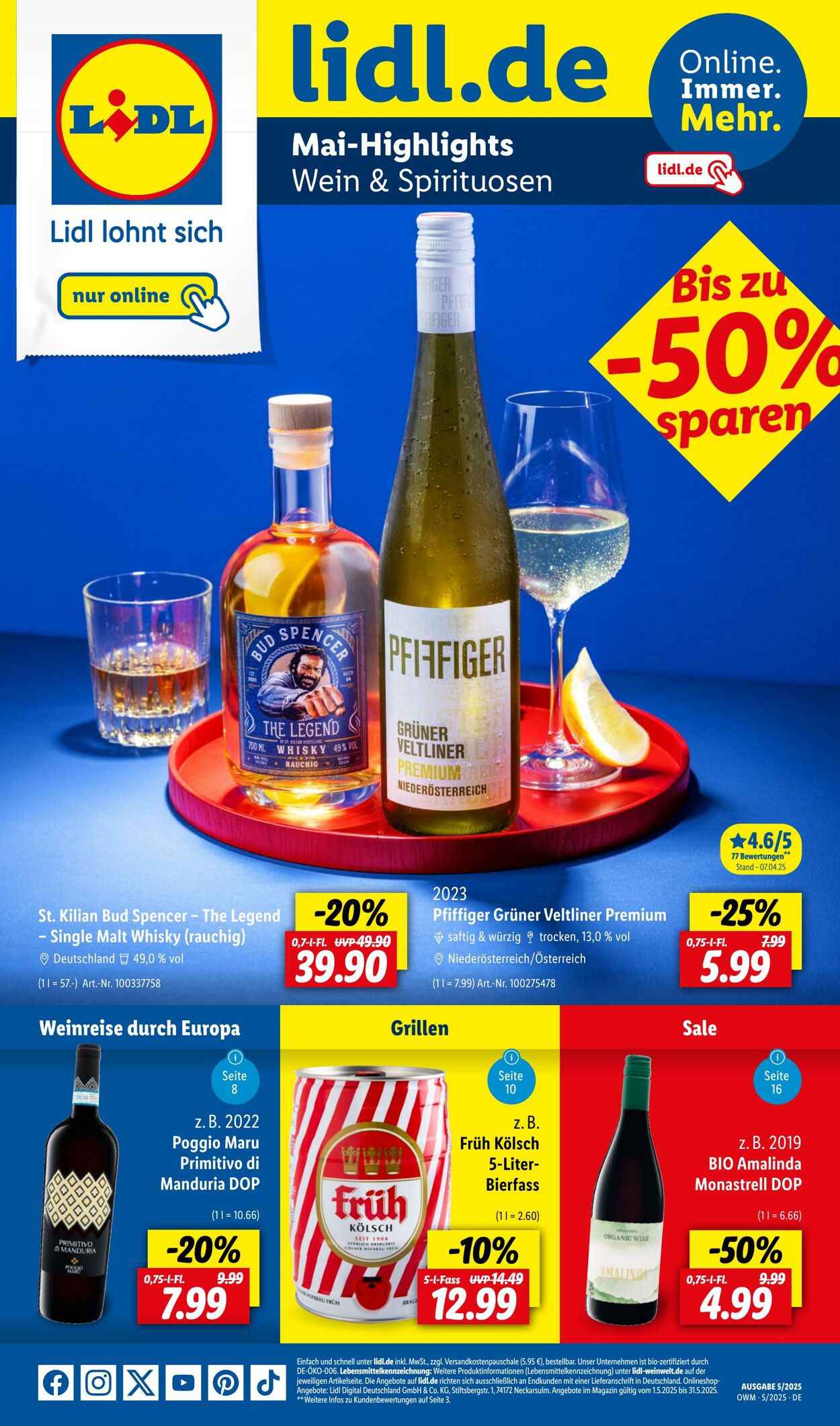 Prospekt Lidl 01.05.2025 - 31.05.2025