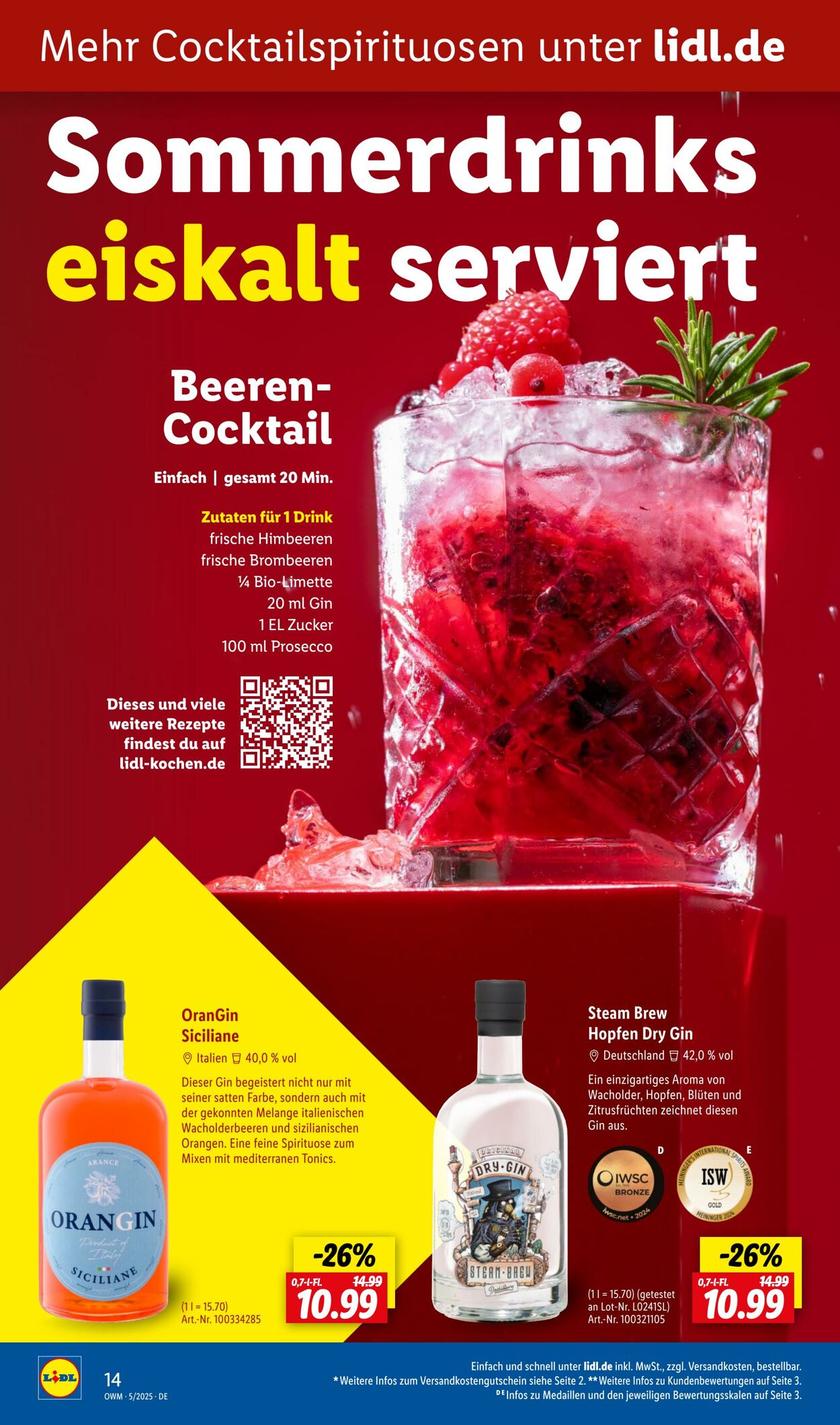 Prospekt Lidl 01.05.2025 - 31.05.2025