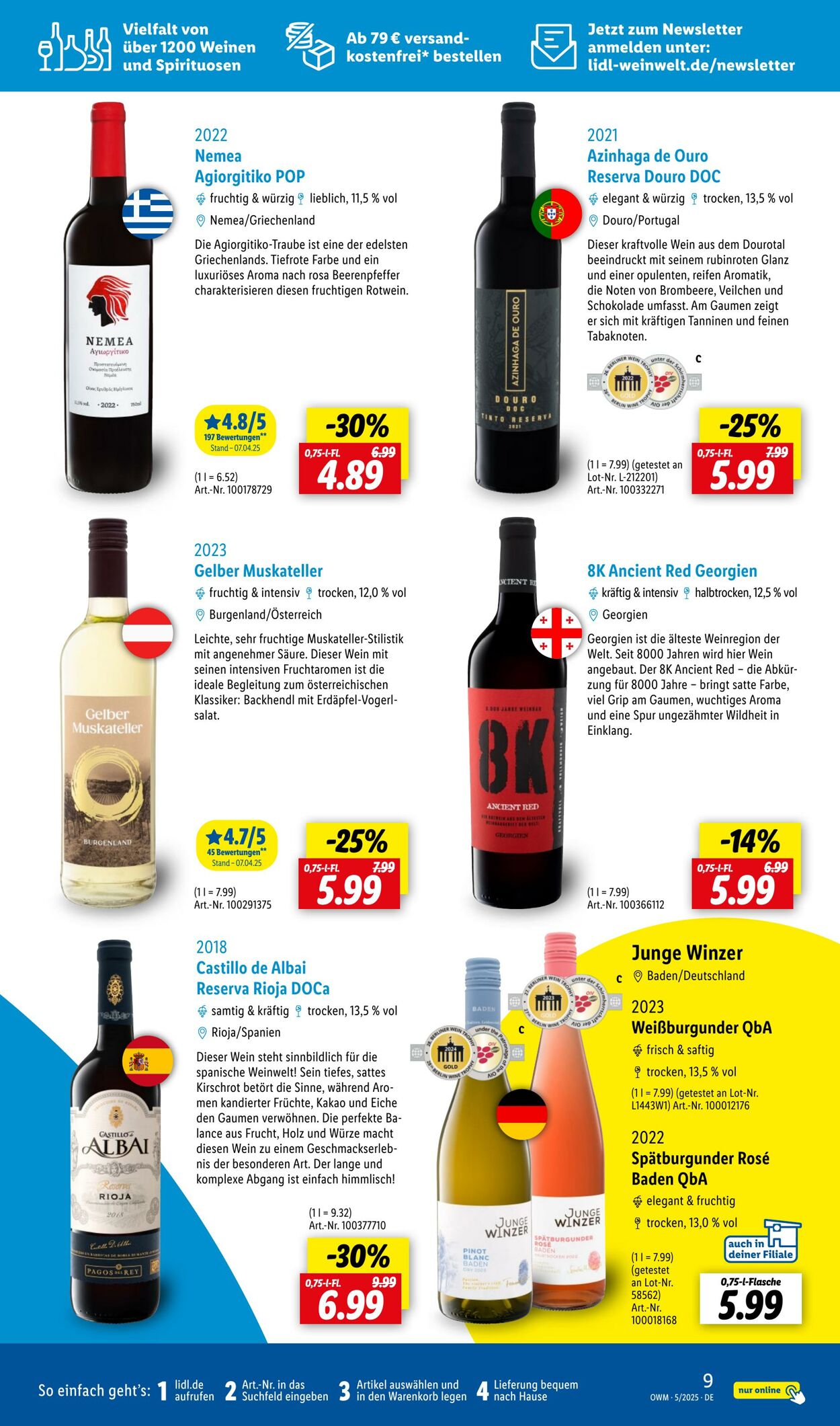 Prospekt Lidl 01.05.2025 - 31.05.2025