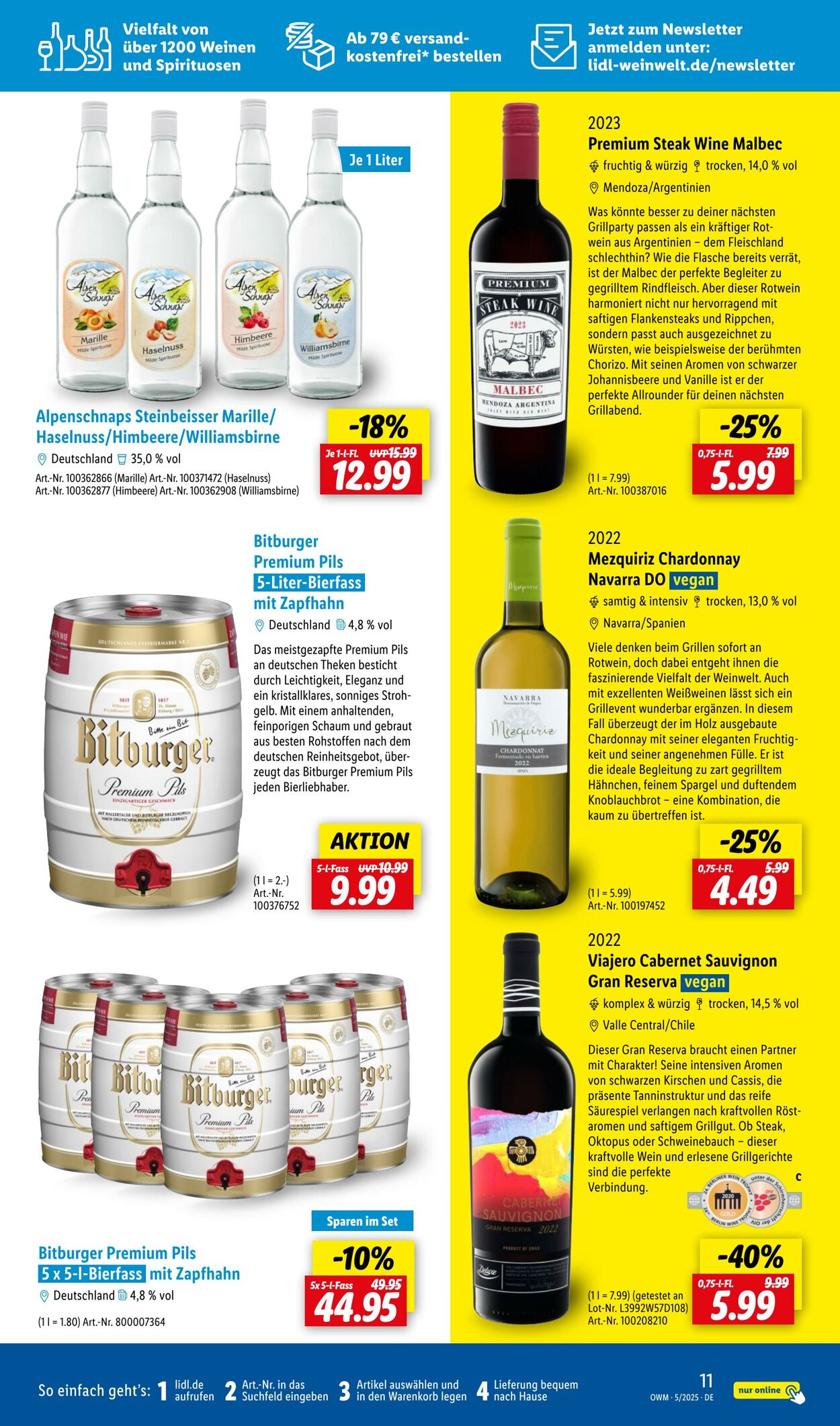 Prospekt Lidl 01.05.2025 - 31.05.2025