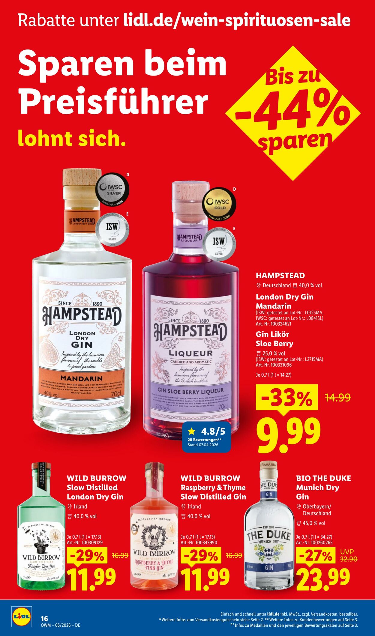 Prospekt Lidl 01.05.2026 - 31.05.2026