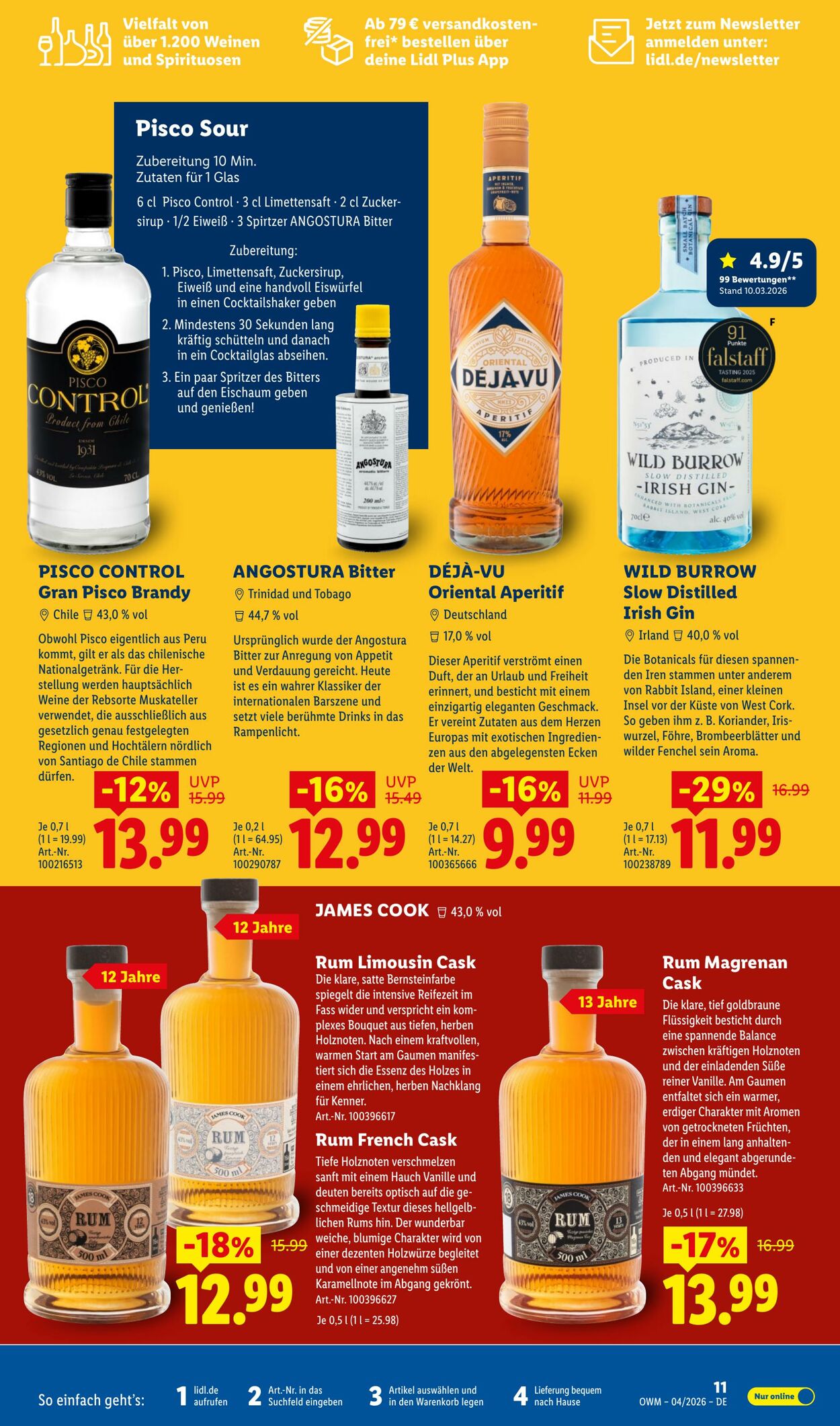 Prospekt Lidl 01.04.2026 - 30.04.2026