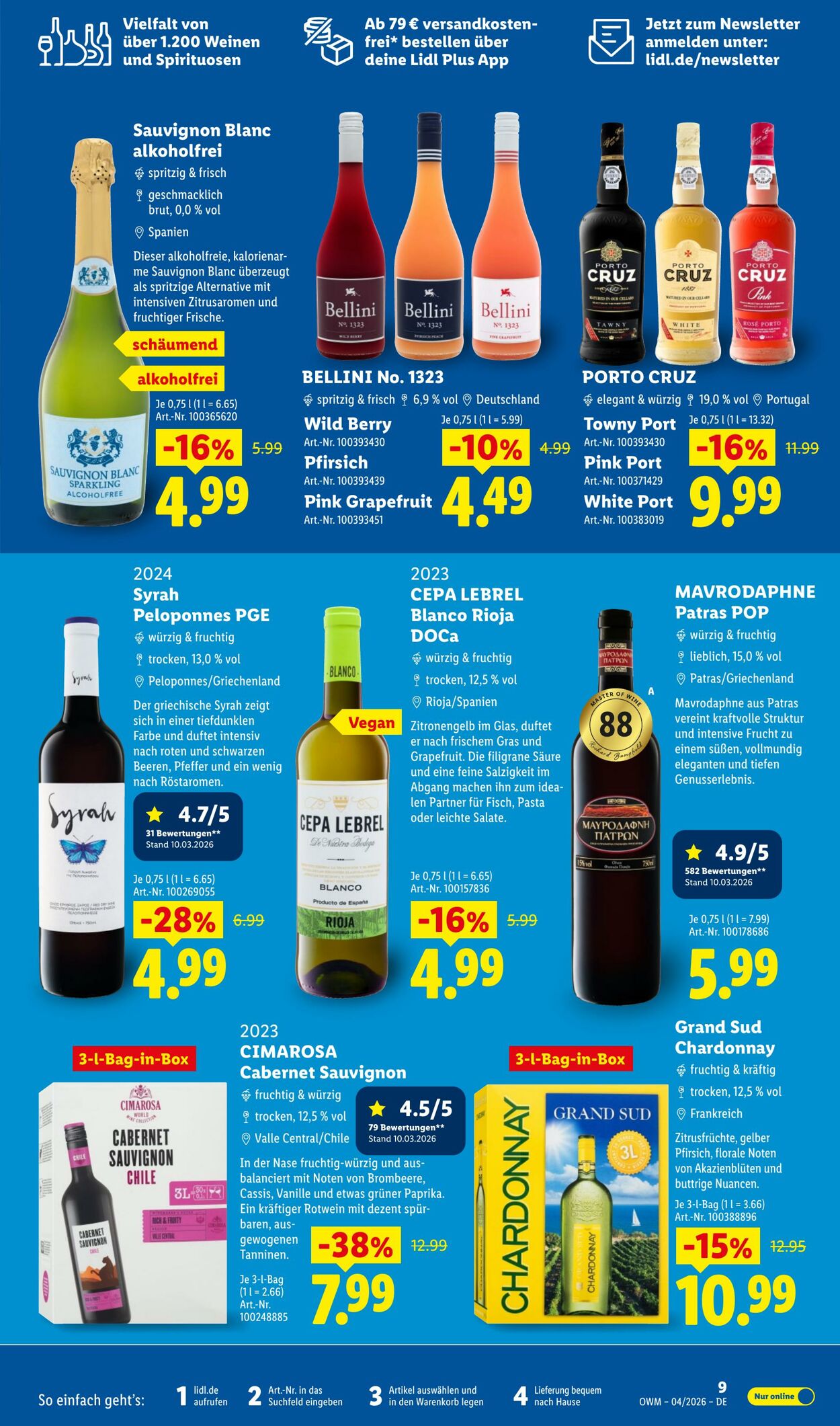 Prospekt Lidl 01.04.2026 - 30.04.2026