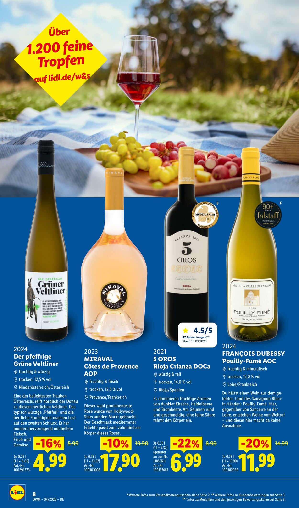 Prospekt Lidl 01.04.2026 - 30.04.2026