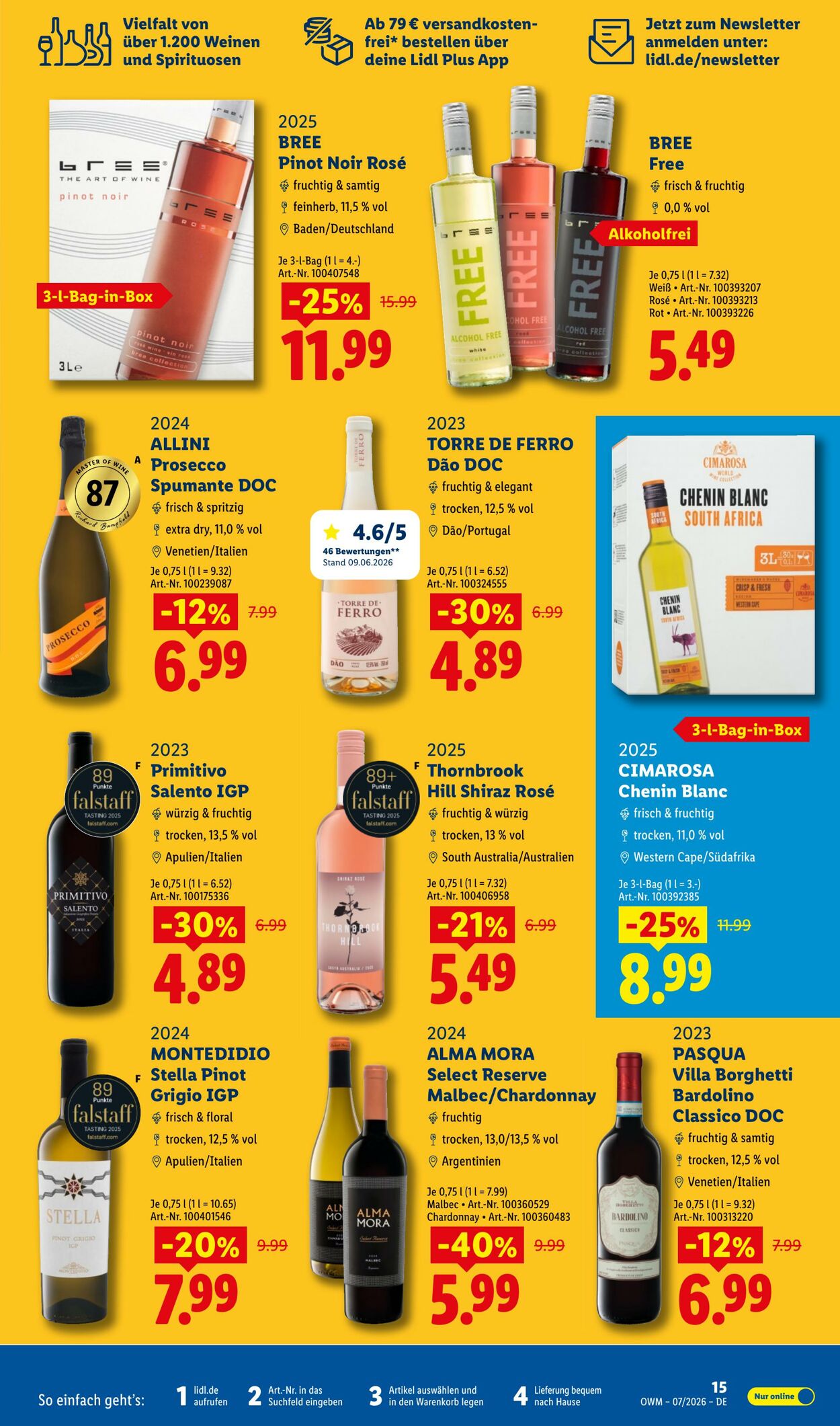 Prospekt Lidl 01.07.2026 - 31.07.2026
