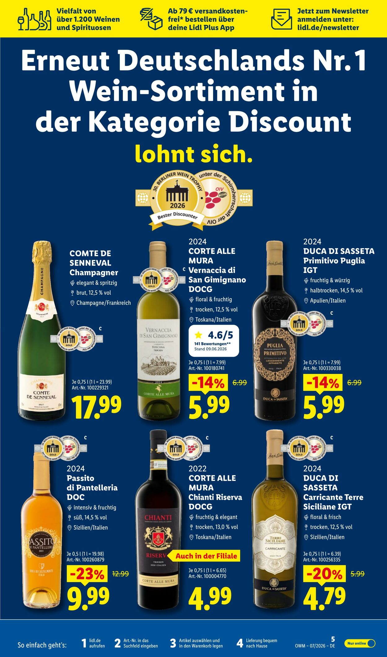 Prospekt Lidl 01.07.2026 - 31.07.2026