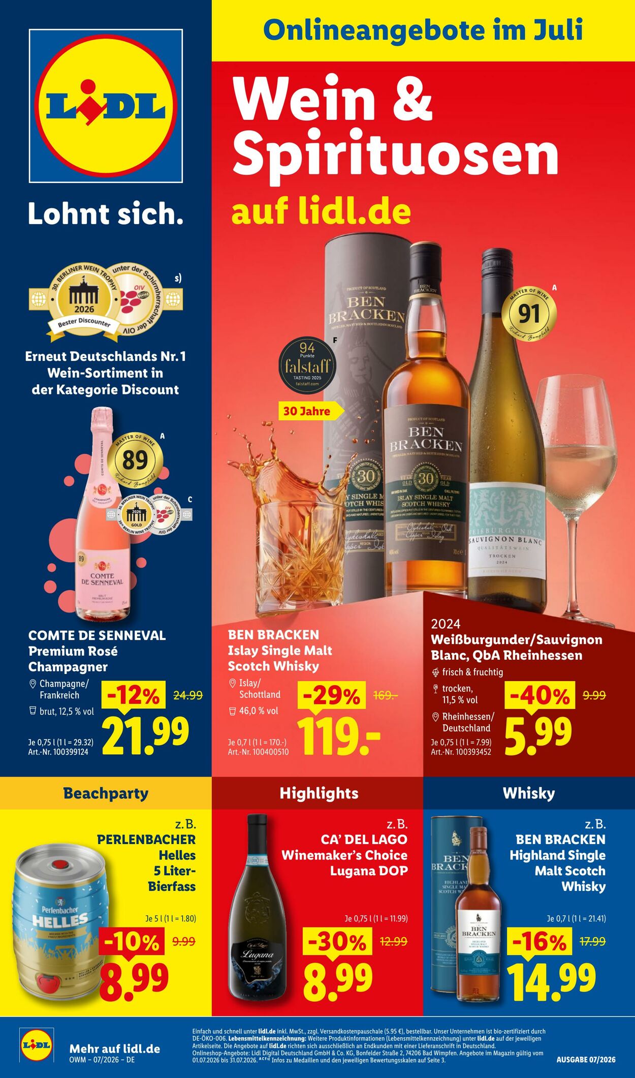 Prospekt Lidl 01.07.2026 - 31.07.2026