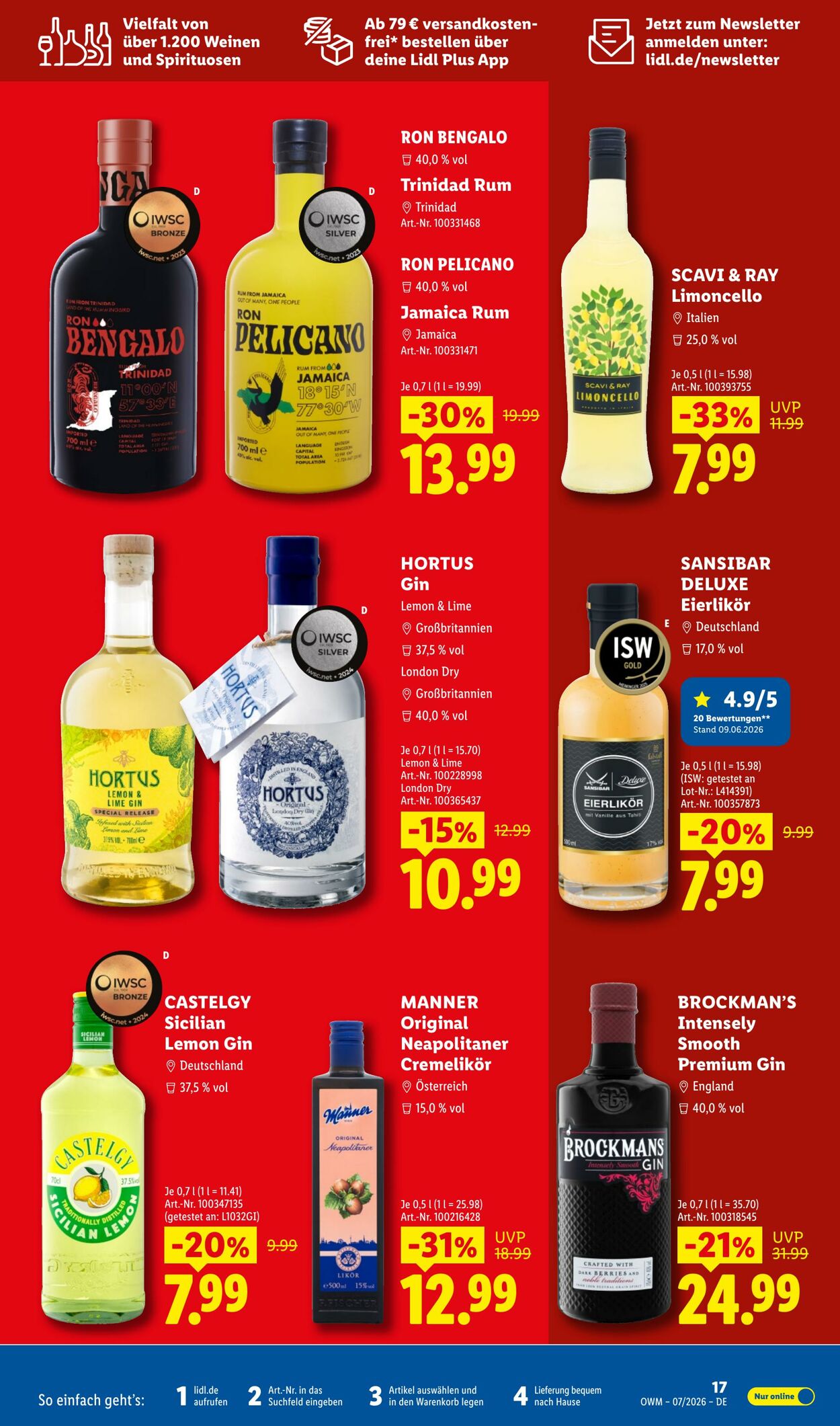 Prospekt Lidl 01.07.2026 - 31.07.2026