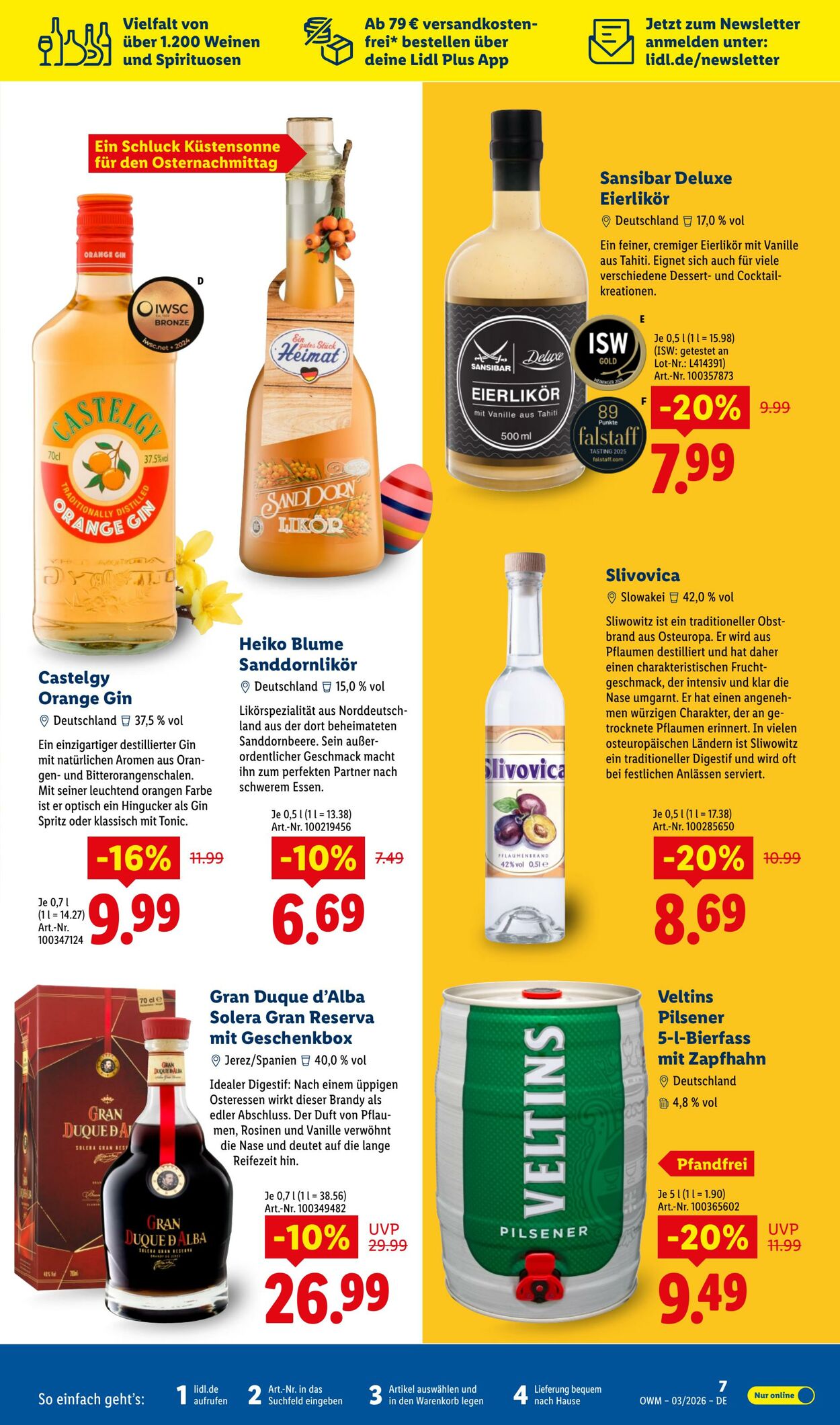 Prospekt Lidl 01.03.2026 - 31.03.2026