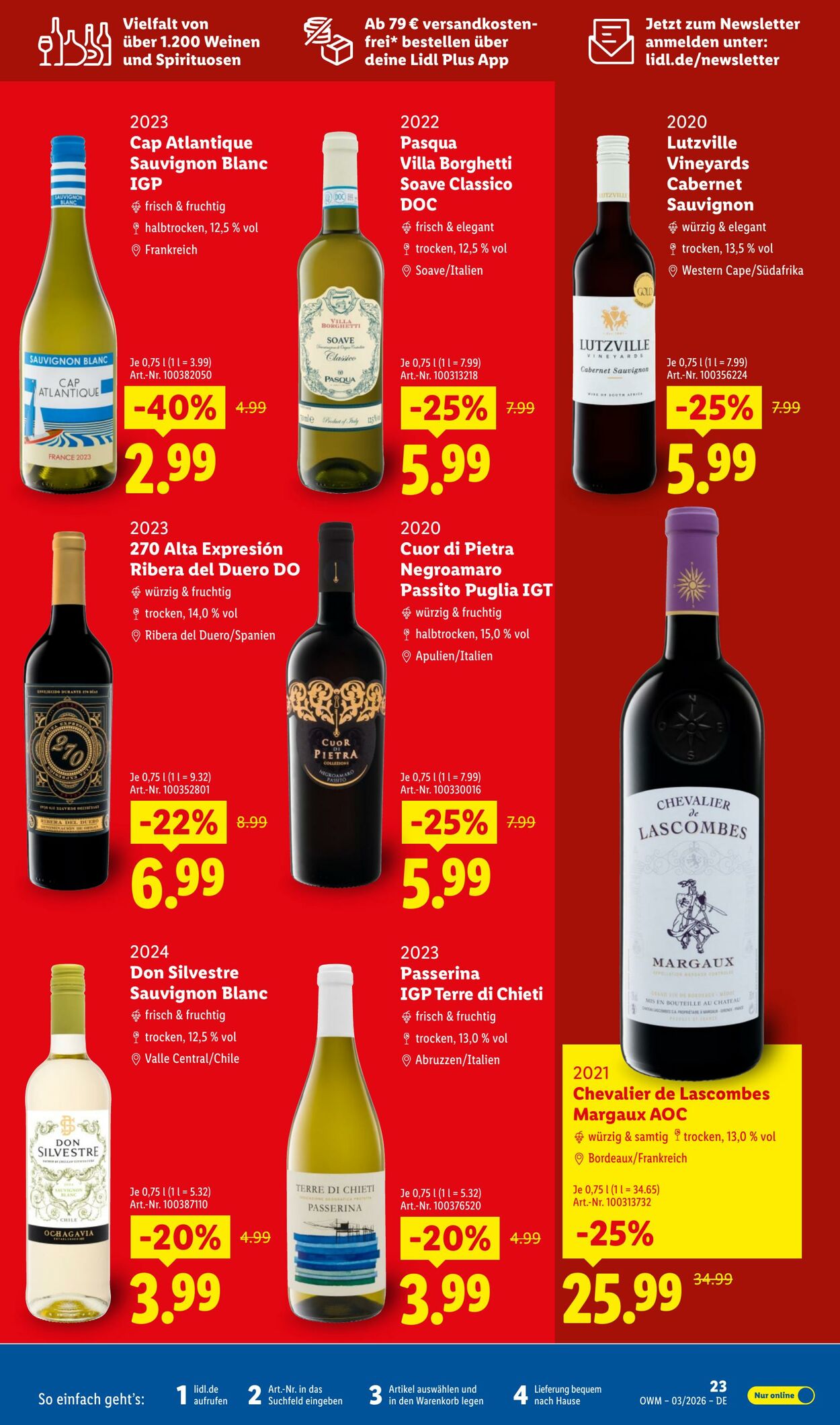 Prospekt Lidl 01.03.2026 - 31.03.2026