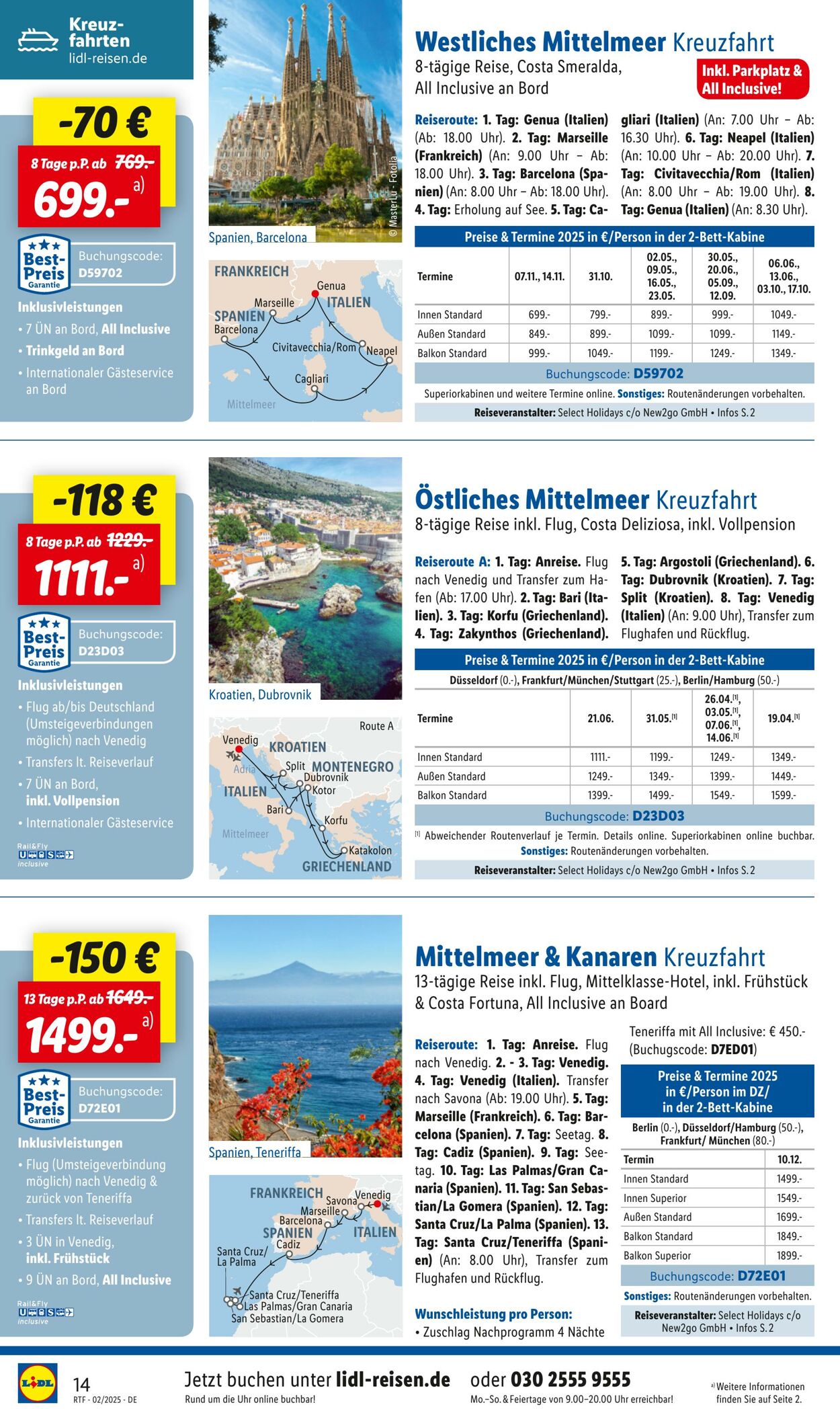 Prospekt Lidl 12.02.2025 - 15.03.2025