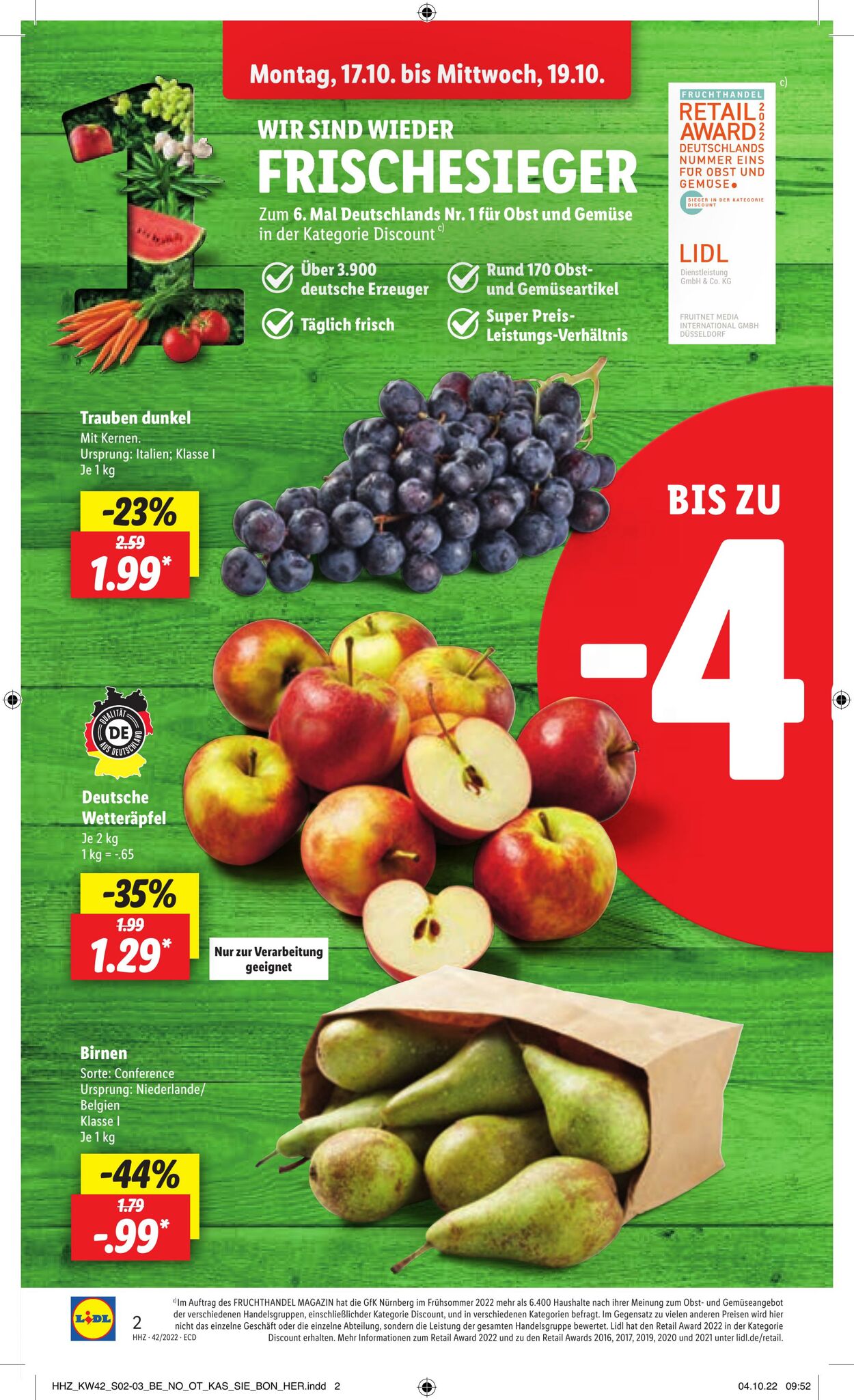 Prospekt Lidl 17.10.2022 - 22.10.2022