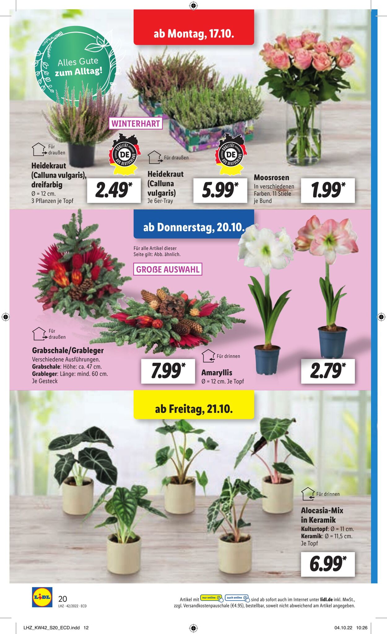 Prospekt Lidl 17.10.2022 - 22.10.2022