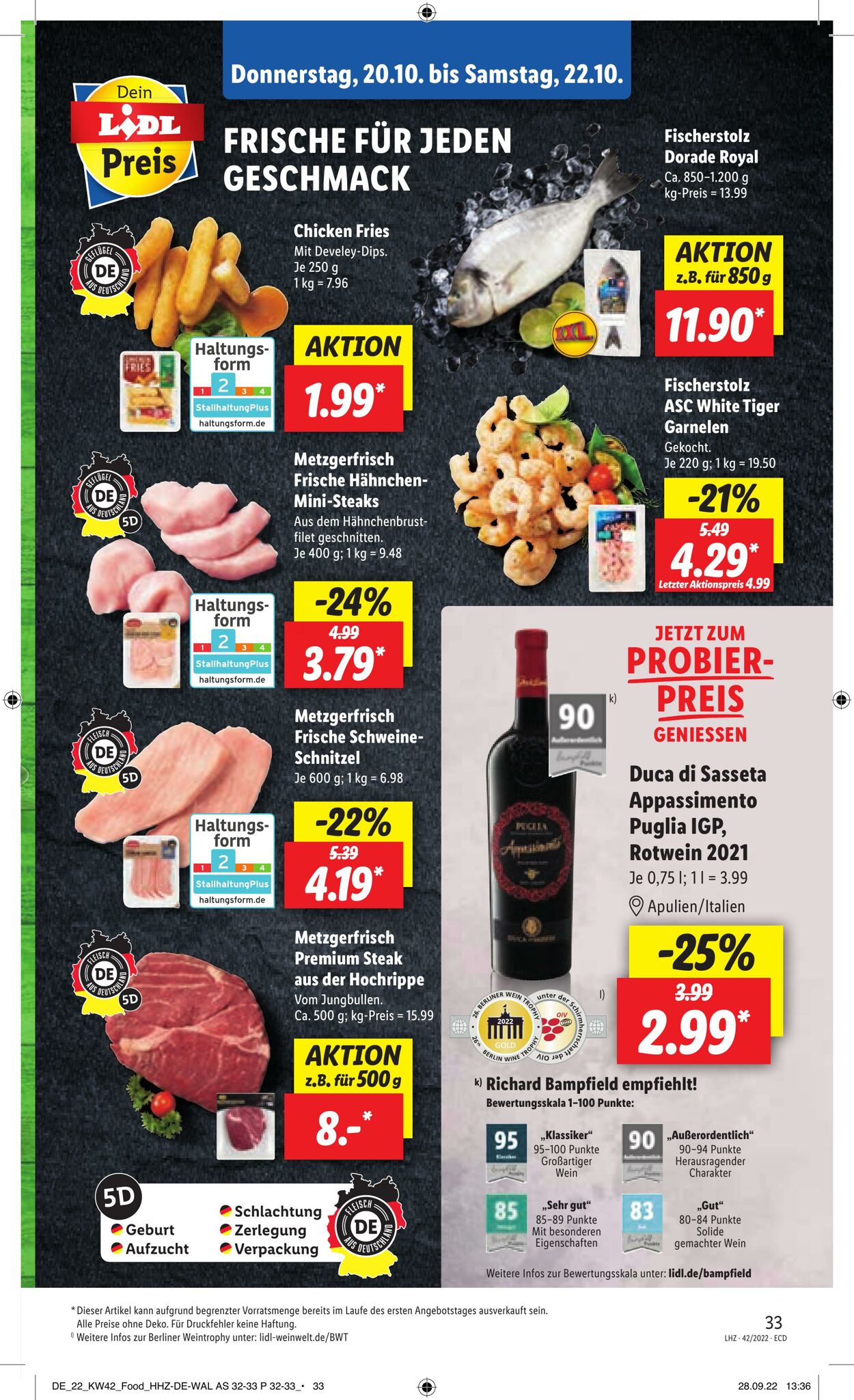 Prospekt Lidl 17.10.2022 - 22.10.2022