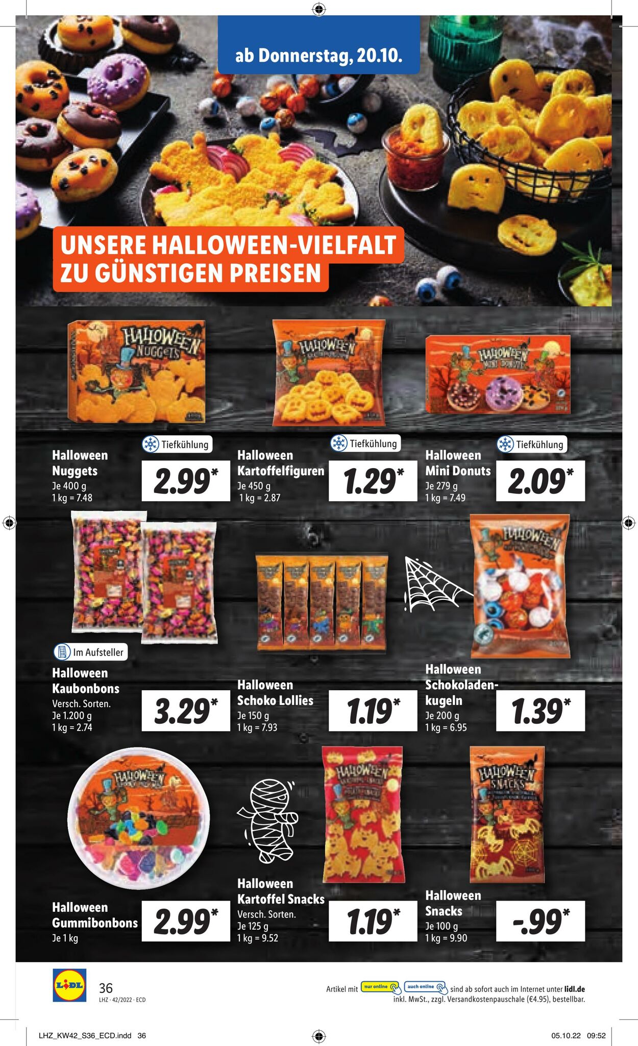 Prospekt Lidl 17.10.2022 - 22.10.2022