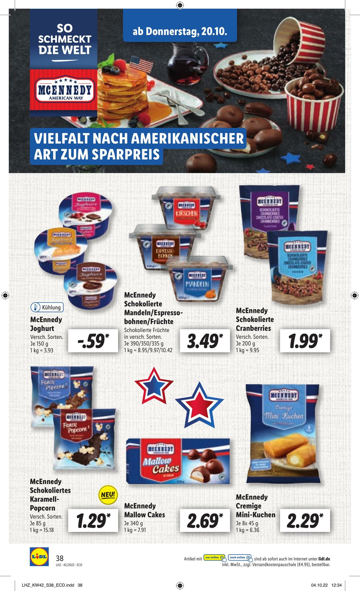 Prospekt Lidl 17.10.2022 - 22.10.2022