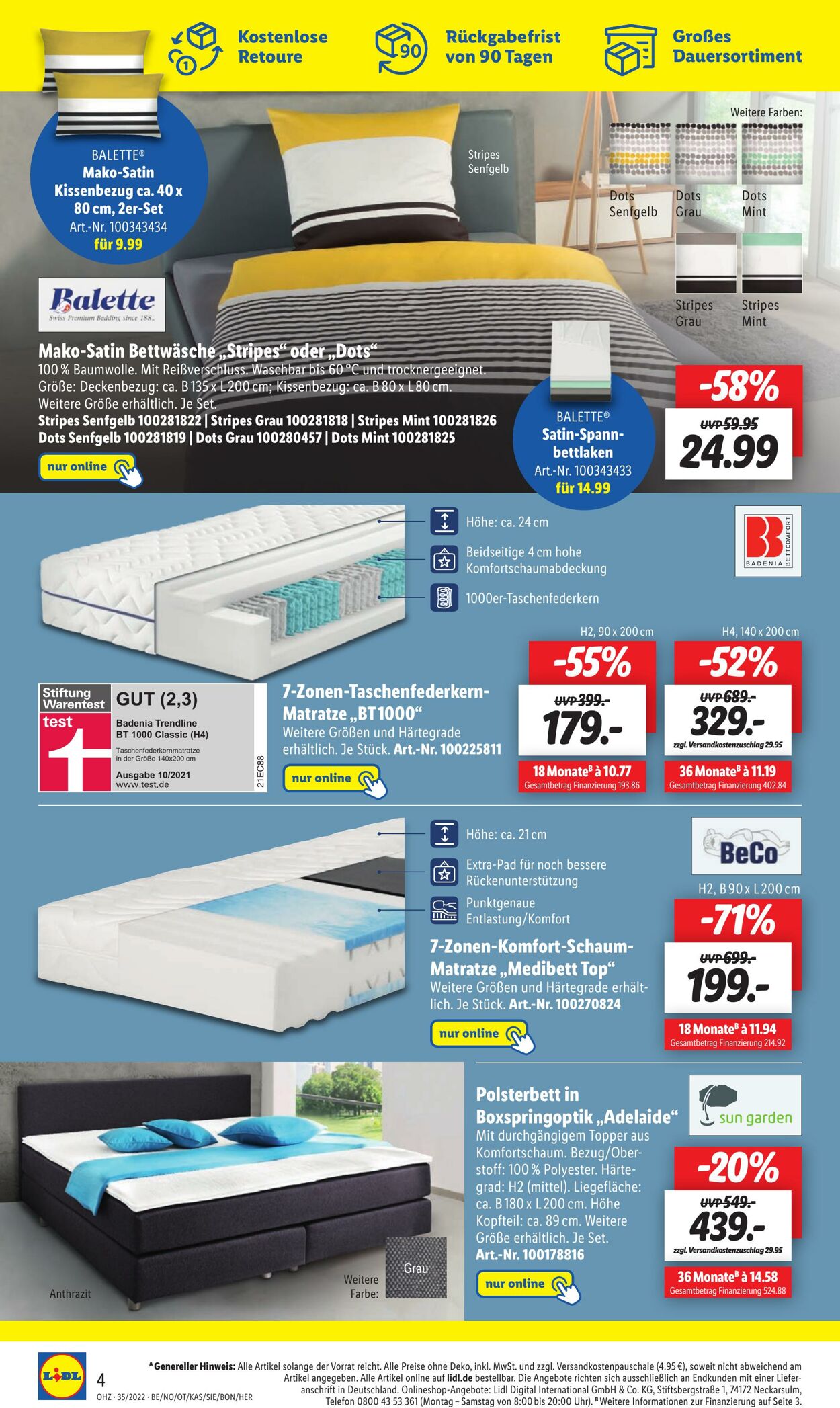 Prospekt Lidl 29.08.2022 - 04.09.2022