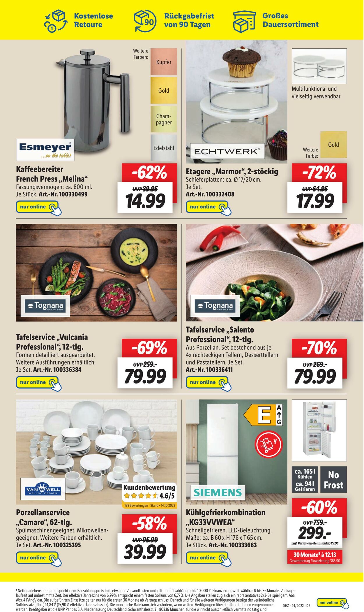 Prospekt Lidl 31.10.2022 - 06.11.2022