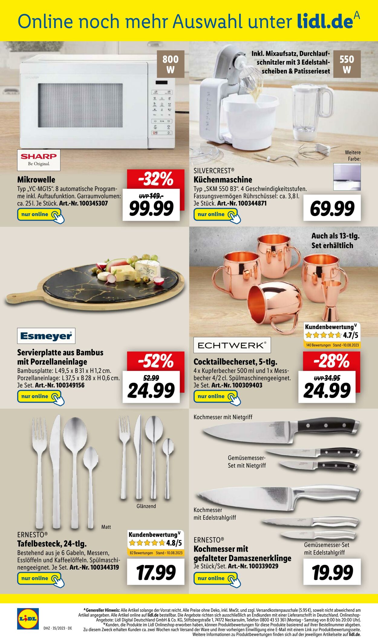 Prospekt Lidl 28.08.2023 - 03.09.2023