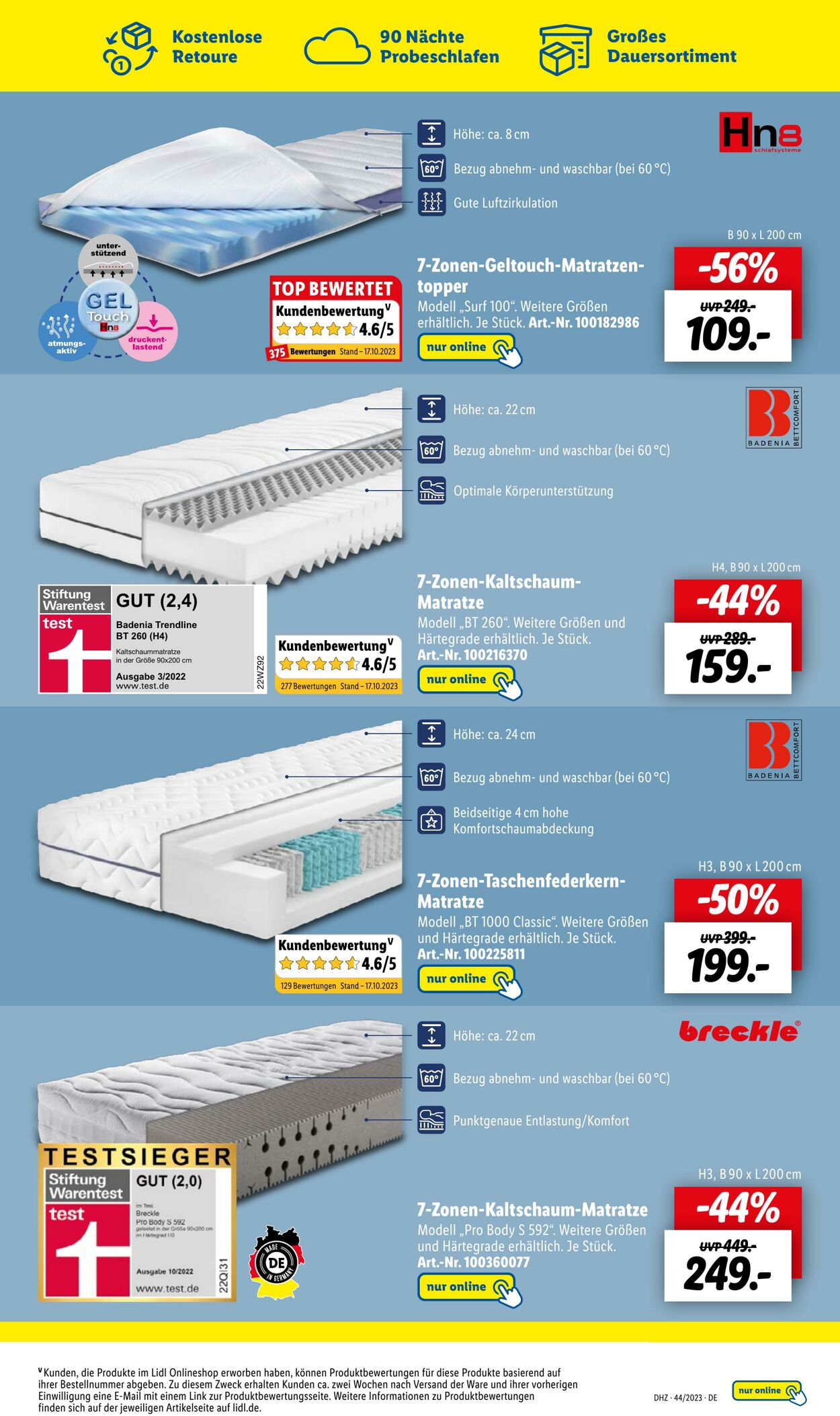 Prospekt Lidl 30.10.0023 - 05.11.0023