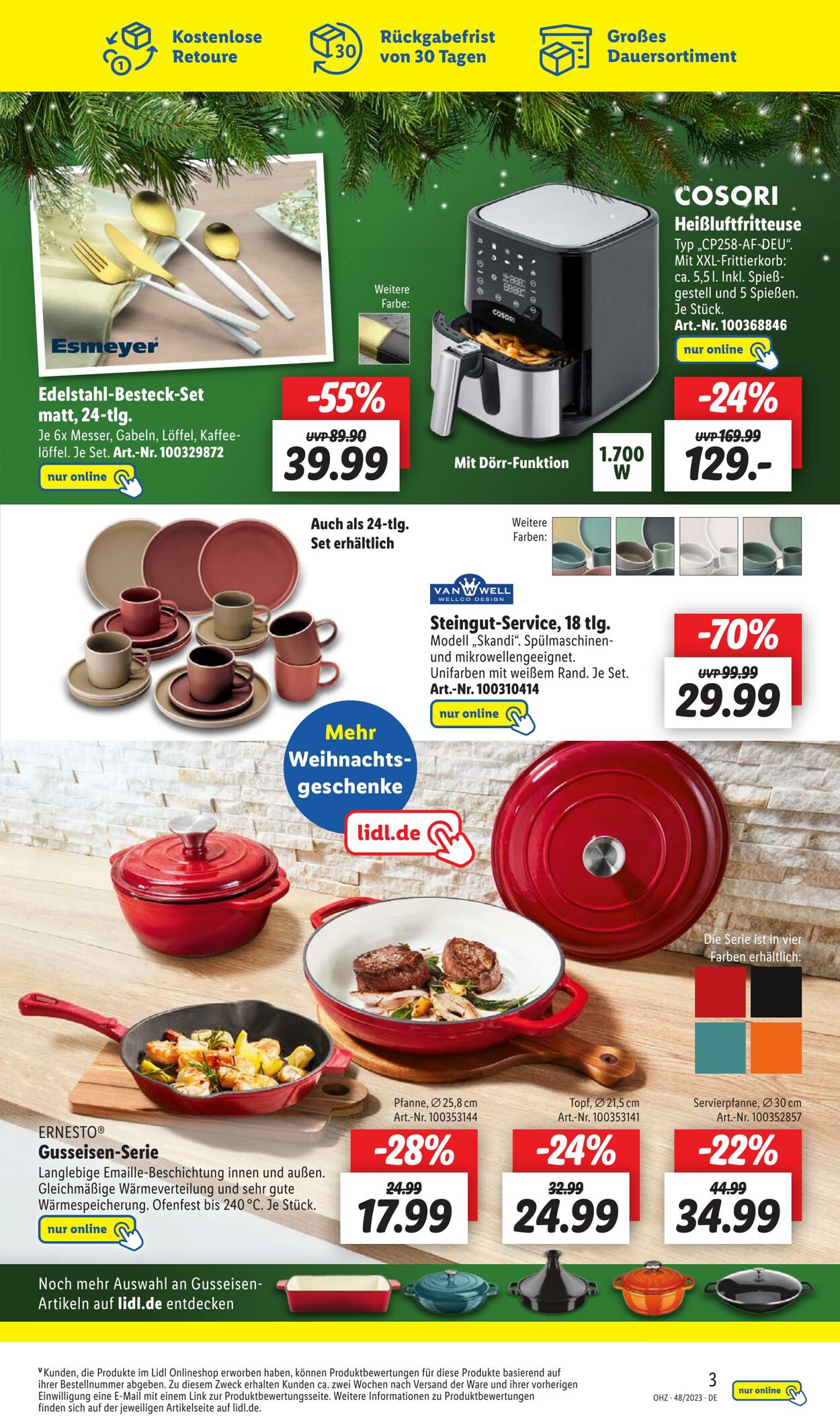 Prospekt Lidl 27.11.0023 - 03.12.0023