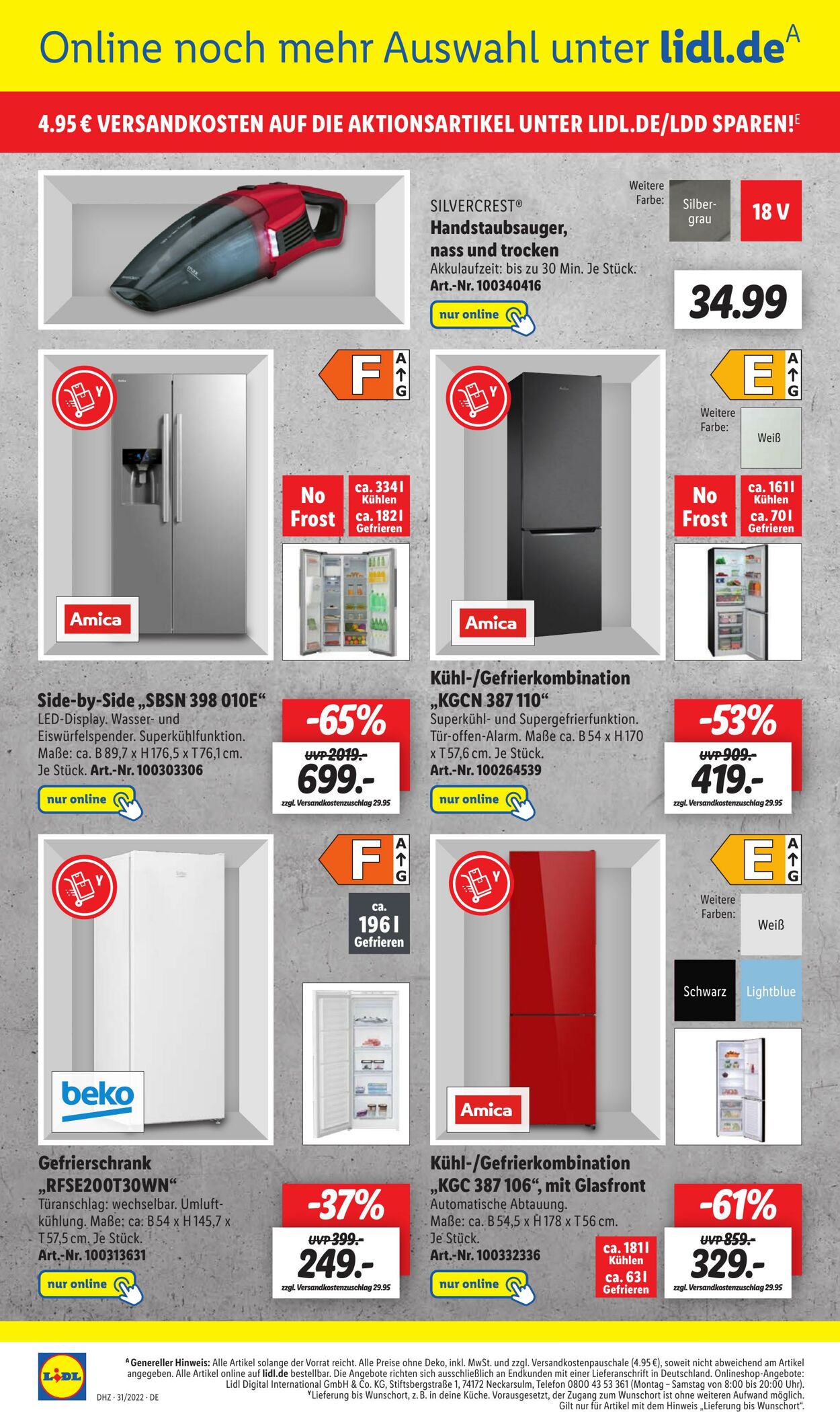 Prospekt Lidl 01.08.2022 - 07.08.2022