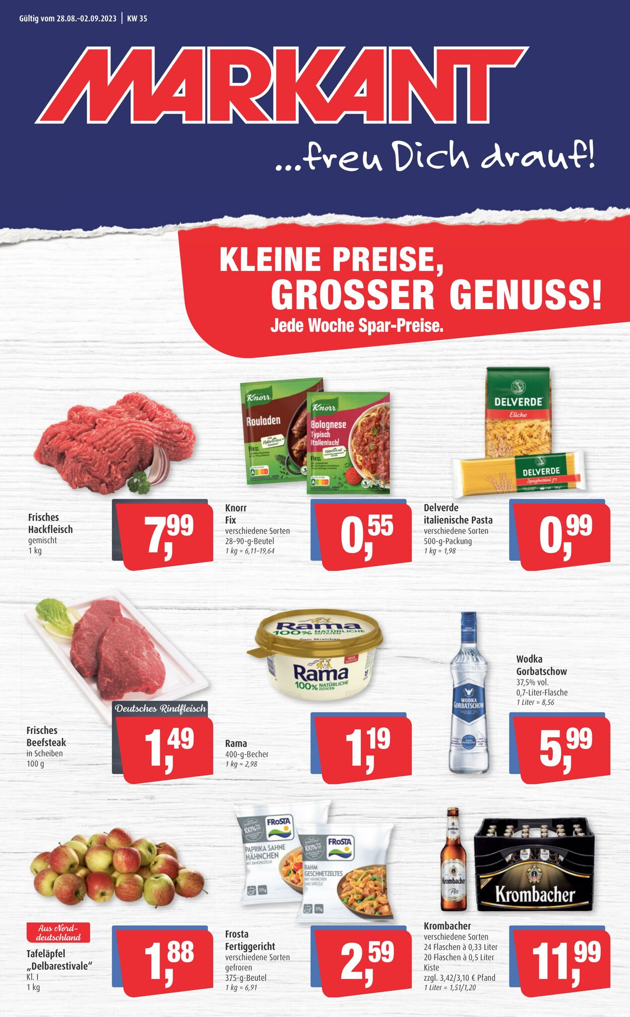 Prospekt Markant - Markant kw35 alle 28 Aug, 2023 - 2 Sep, 2023