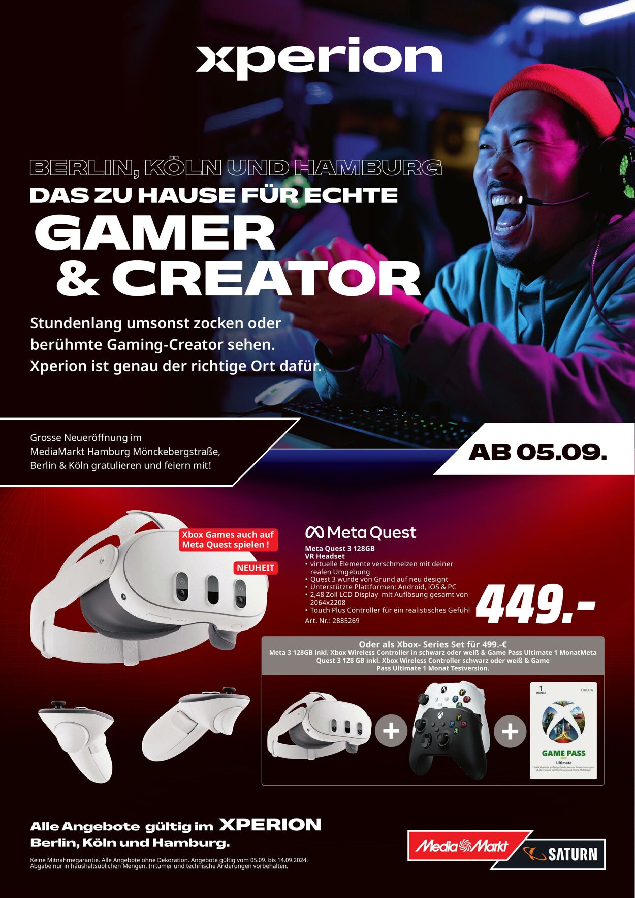 Prospekt Media Markt 05.09.2024 - 19.09.2024