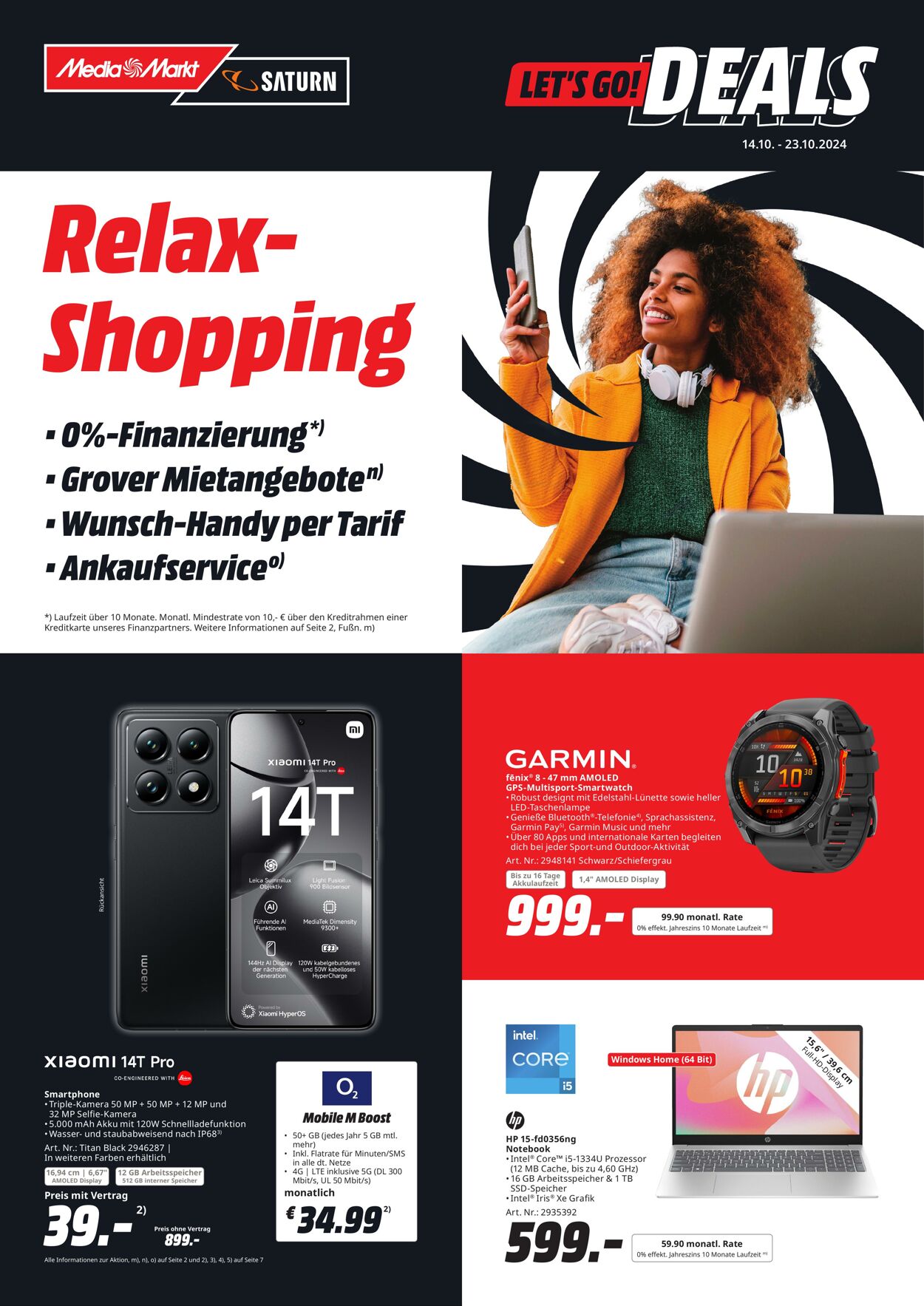 Prospekt Media Markt 14.10.2024 - 23.10.2024