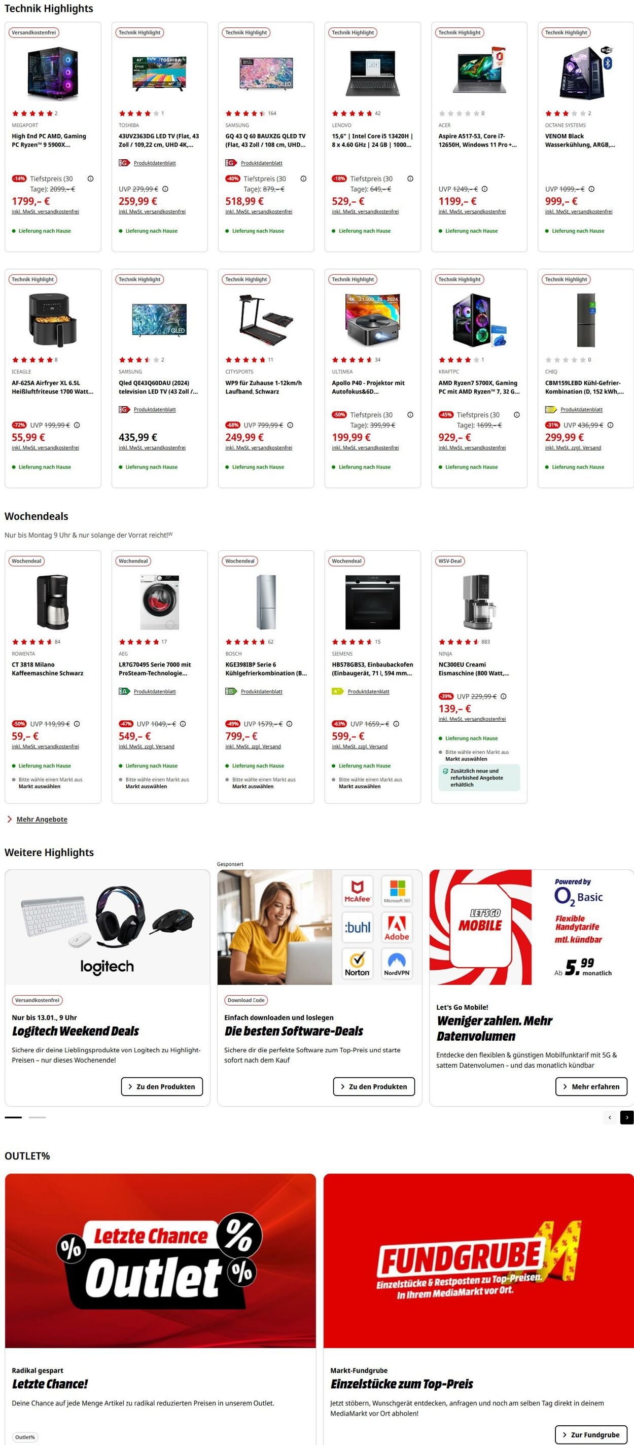 Prospekt Media Markt 13.01.2025 - 26.01.2025