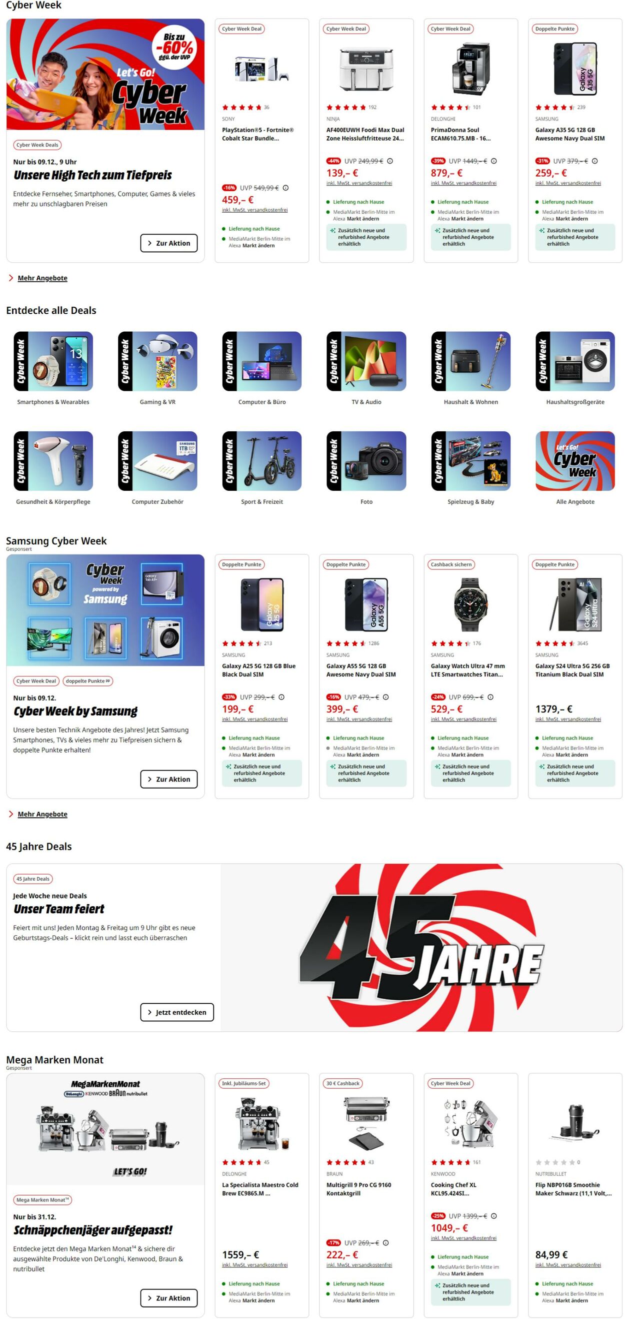 Prospekt Media Markt 03.12.2024 - 10.12.2024