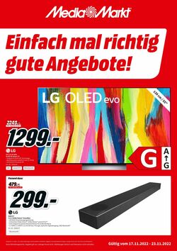 Prospekt Media Markt 17.11.2022 - 23.11.2022