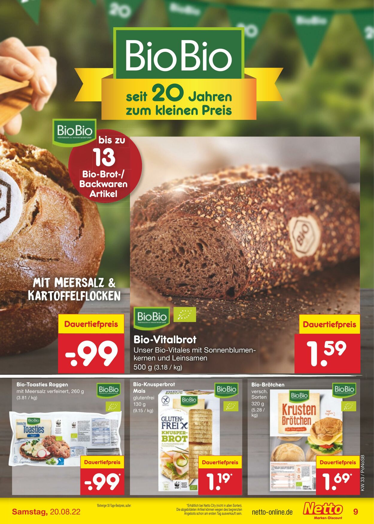 Prospekt Netto-Marken-Discount 16.08.2022 - 20.08.2022