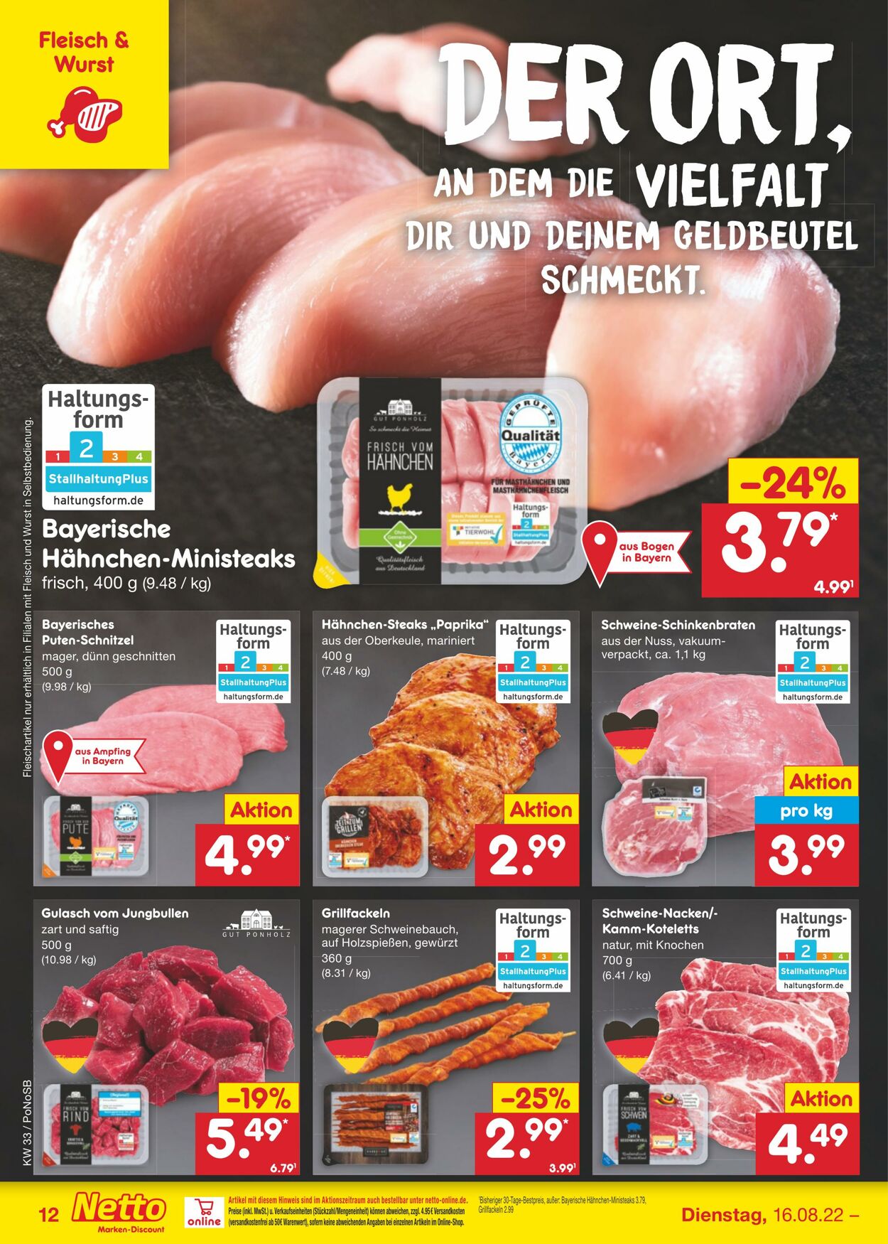 Prospekt Netto-Marken-Discount 16.08.2022 - 20.08.2022