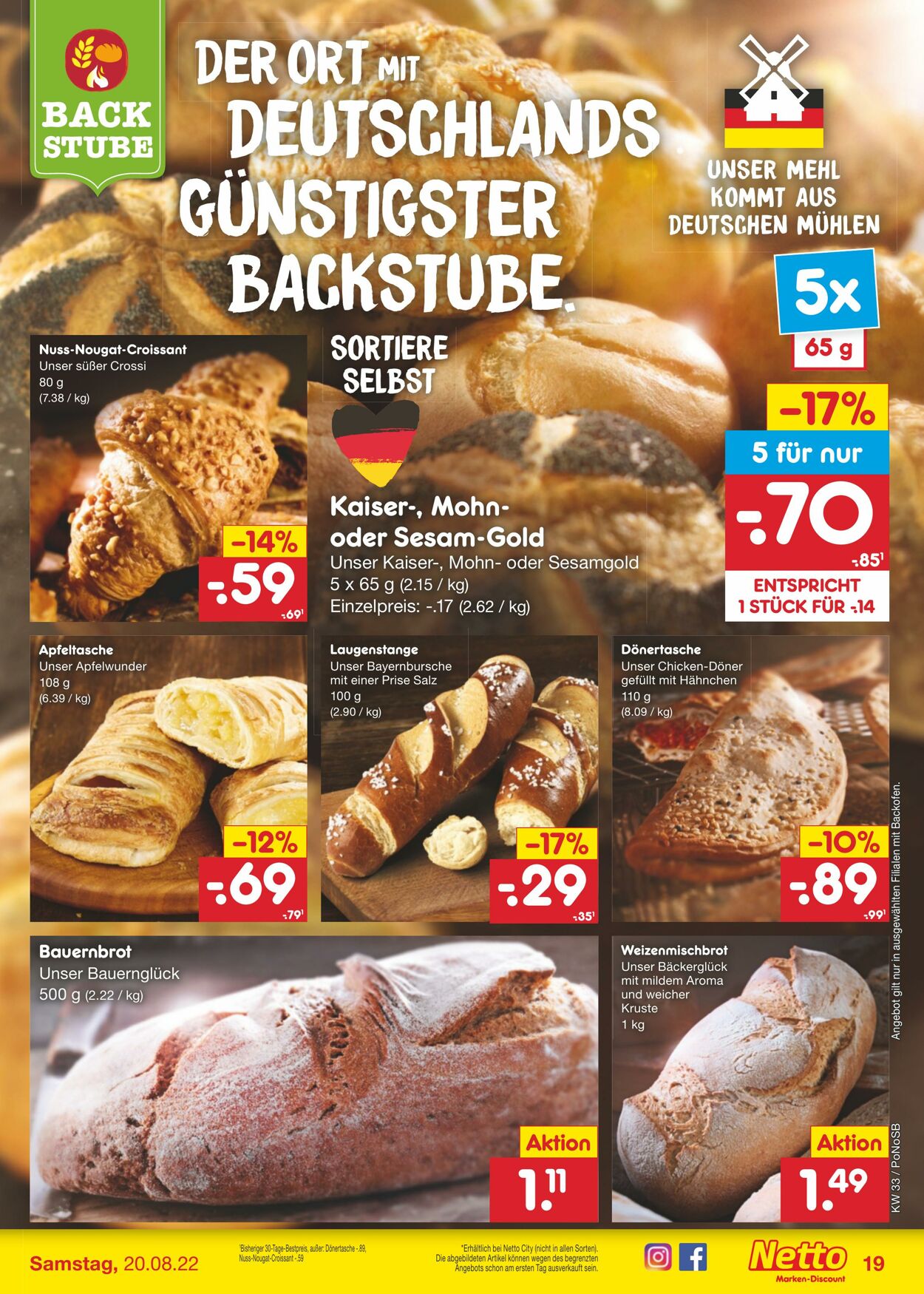 Prospekt Netto-Marken-Discount 16.08.2022 - 20.08.2022