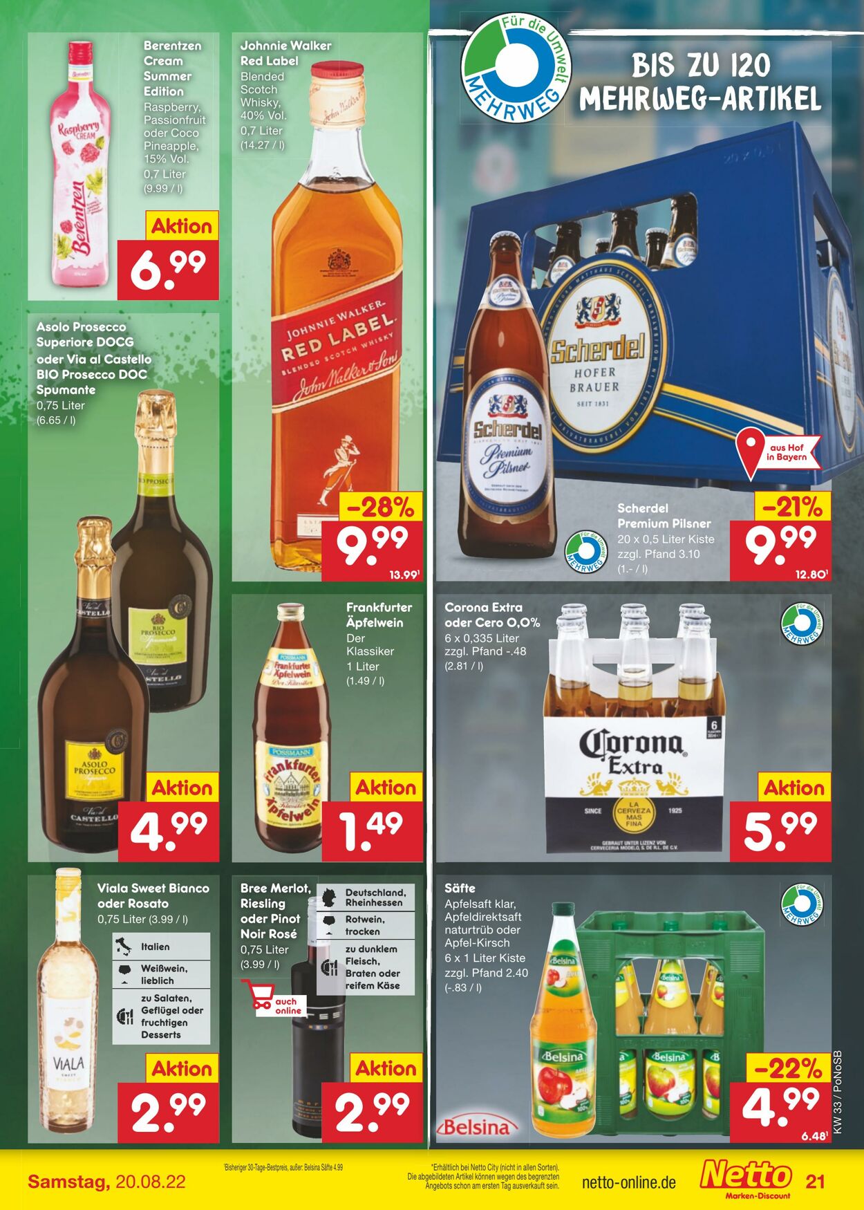 Prospekt Netto-Marken-Discount 16.08.2022 - 20.08.2022