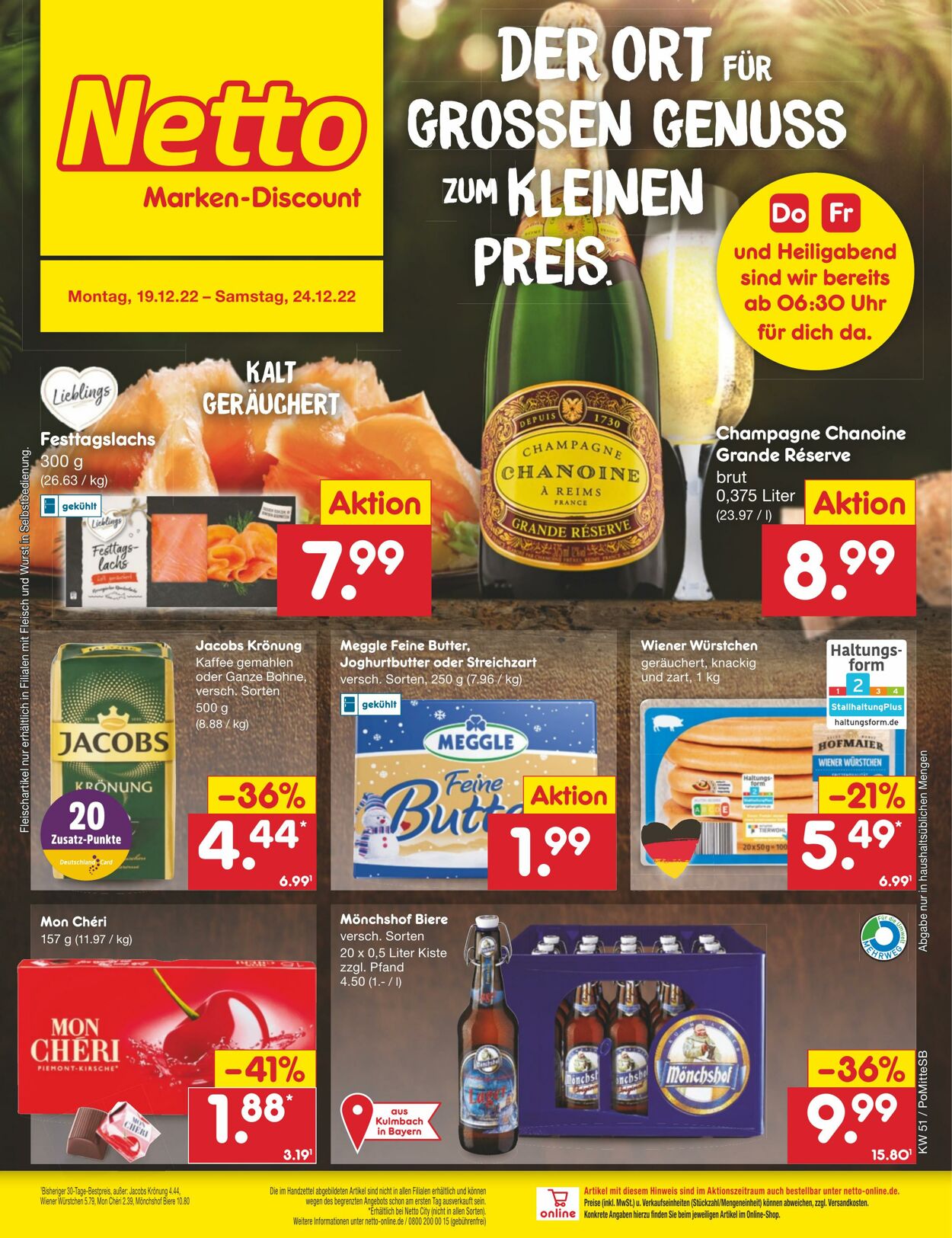 Prospekt Netto-Marken-Discount 19.12.2022 - 24.12.2022