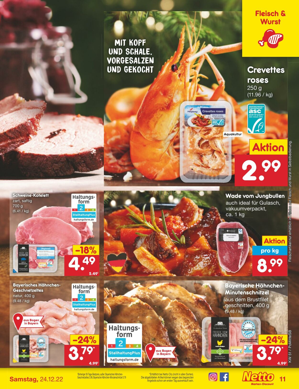 Prospekt Netto-Marken-Discount 19.12.2022 - 24.12.2022