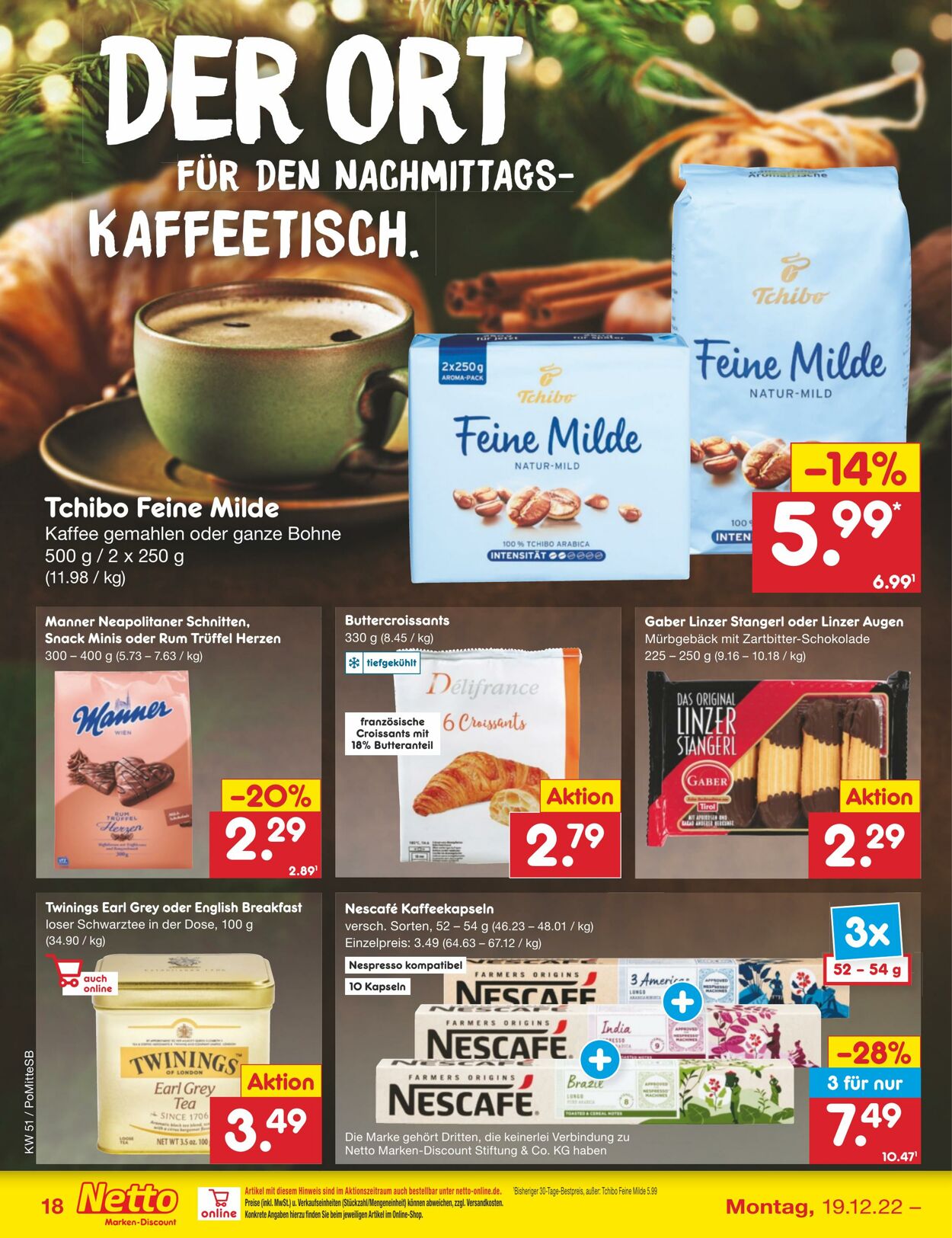 Prospekt Netto-Marken-Discount 19.12.2022 - 24.12.2022